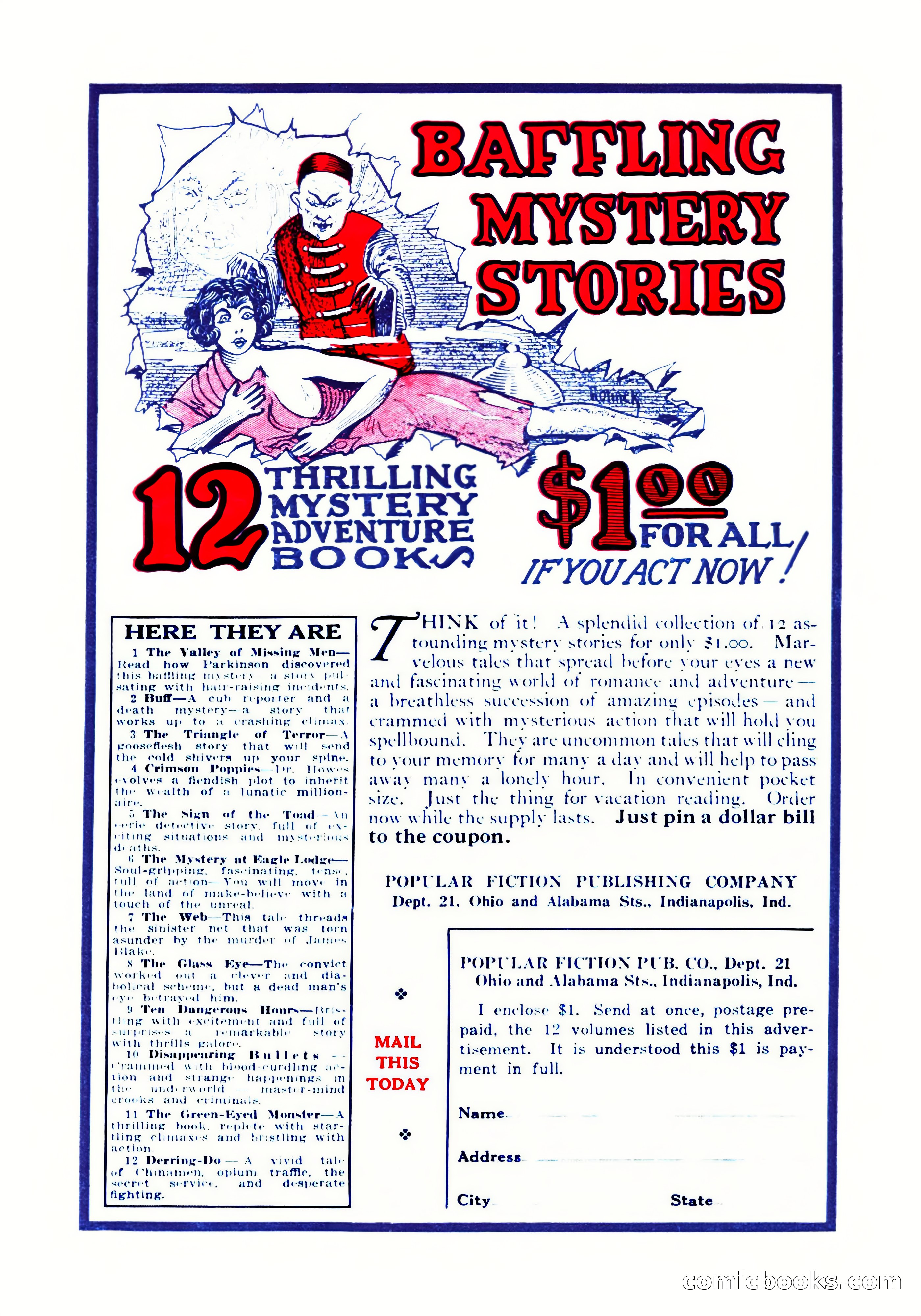 Weird Tales, September 1926 — page 146 of 146