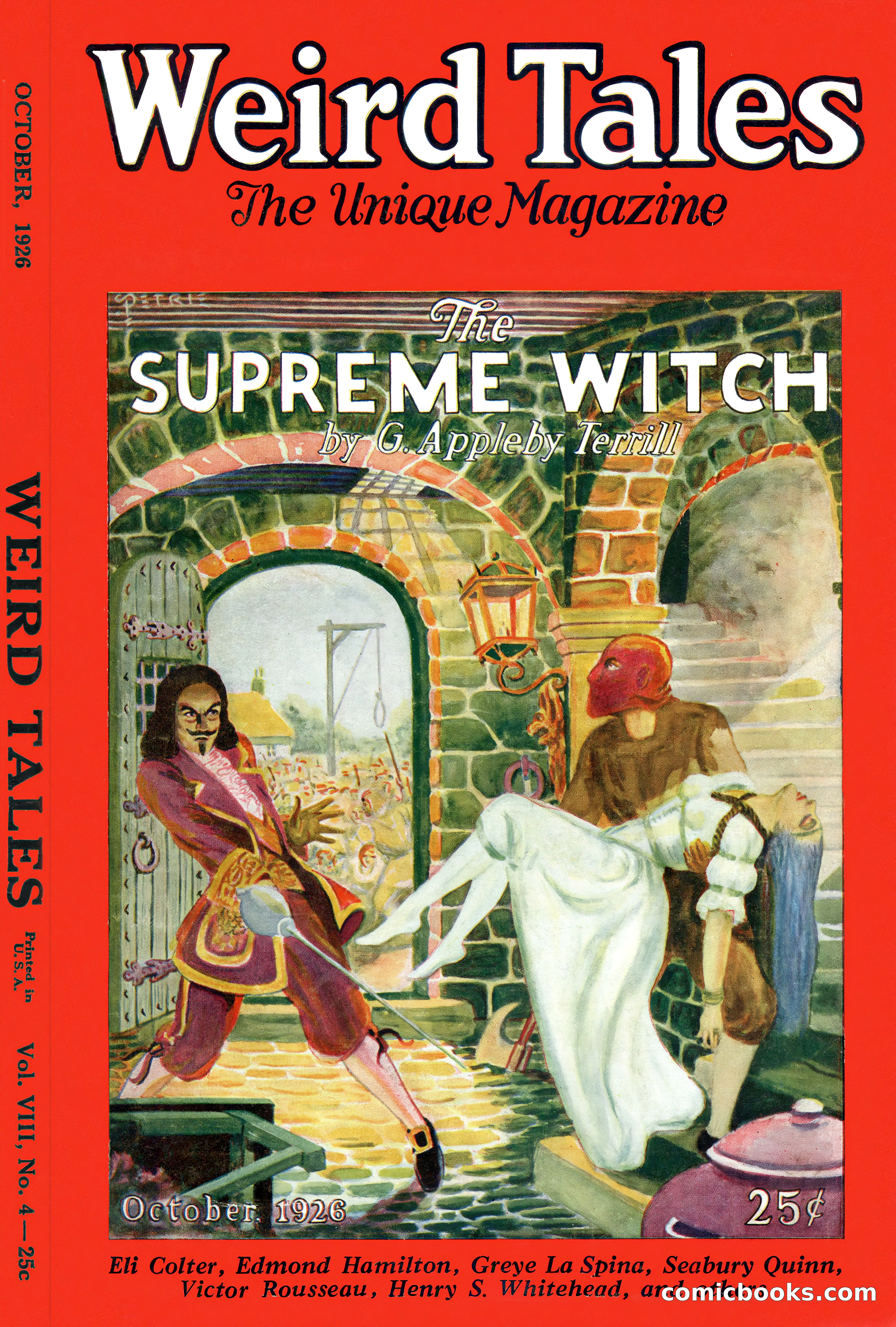 Weird Tales, Vol. VIII, No. 4