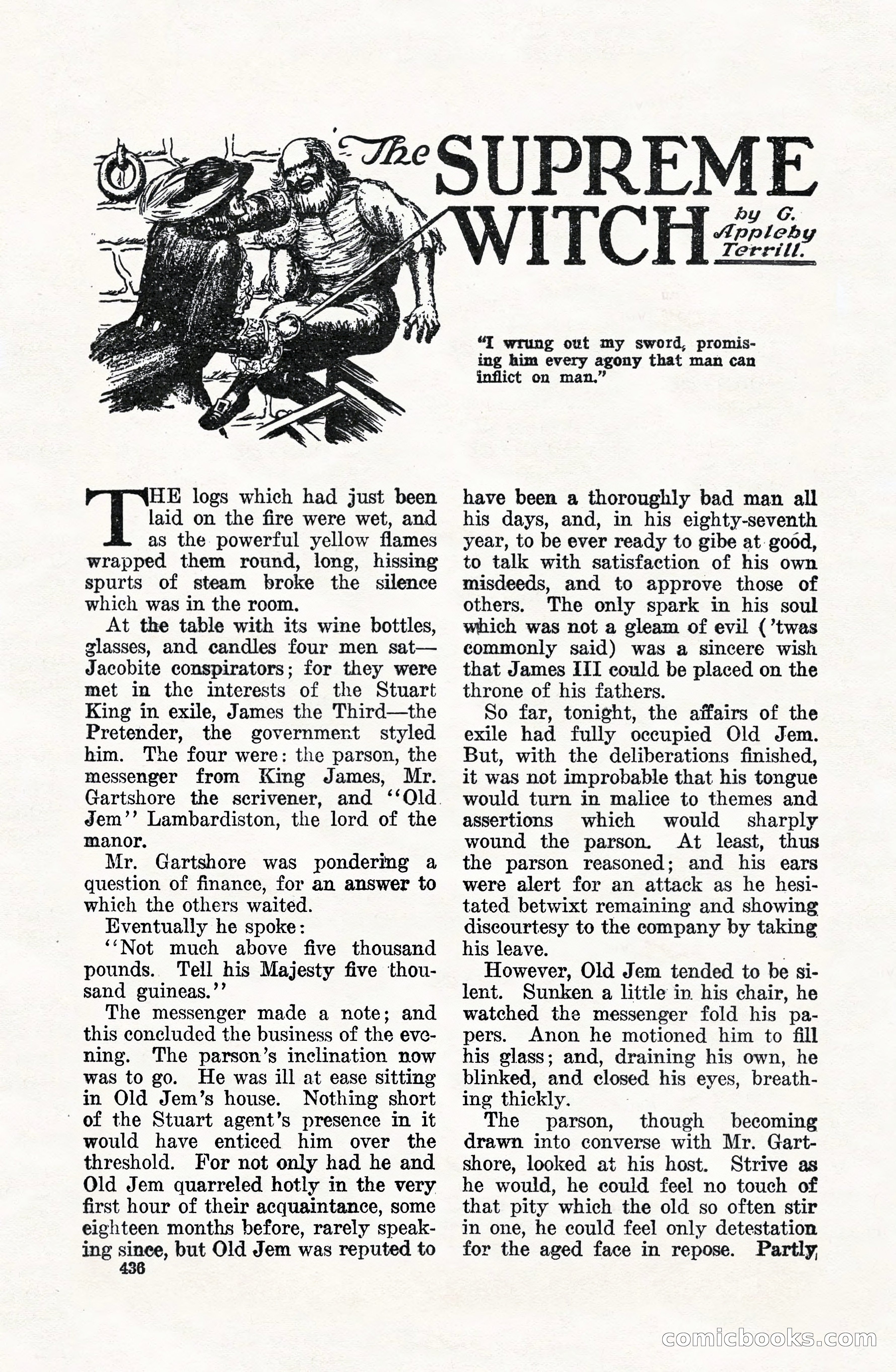 Weird Tales, Vol. VIII, No. 4 — page 6 of 148