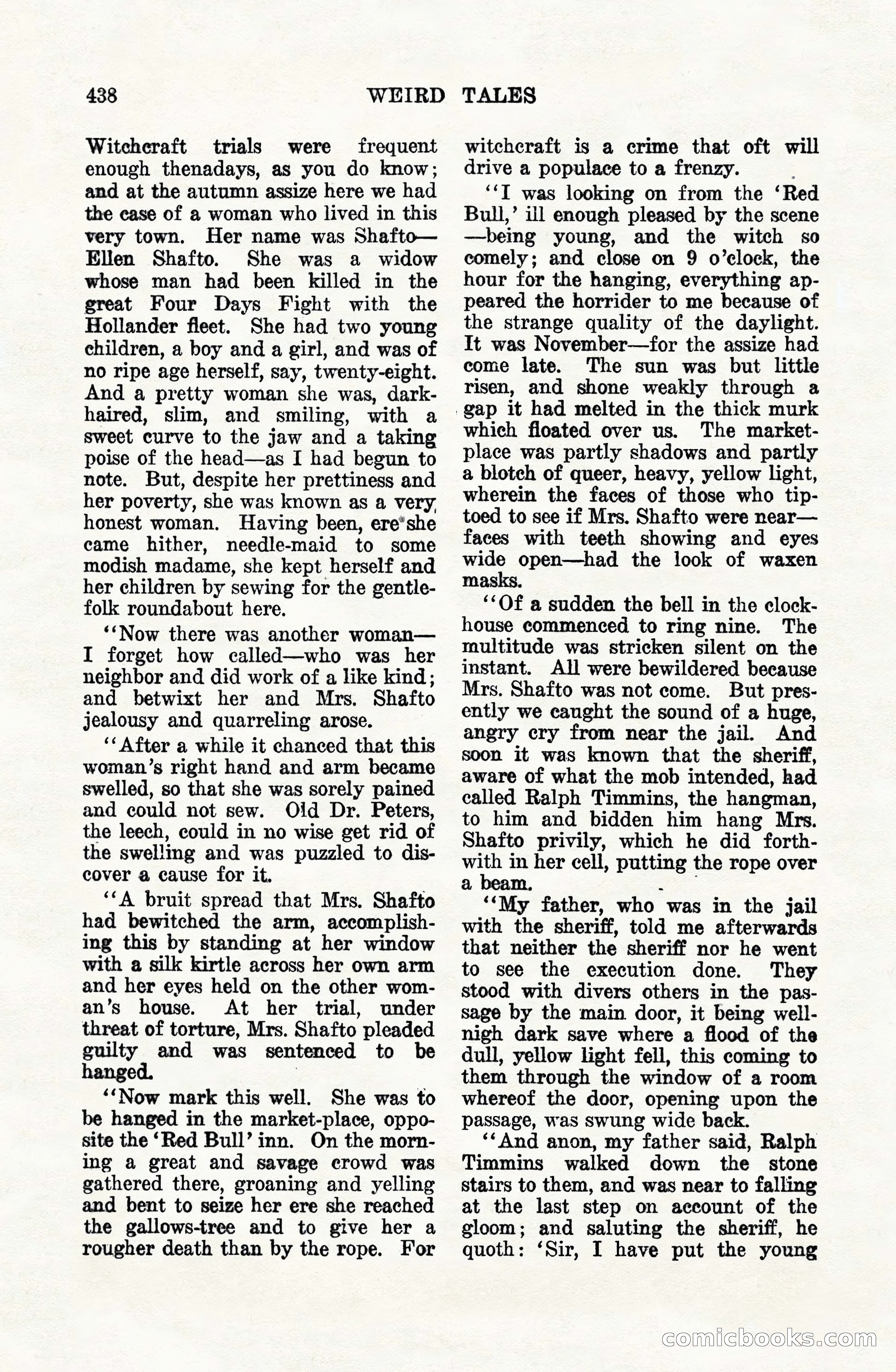 Weird Tales, Vol. VIII, No. 4 — page 8 of 148