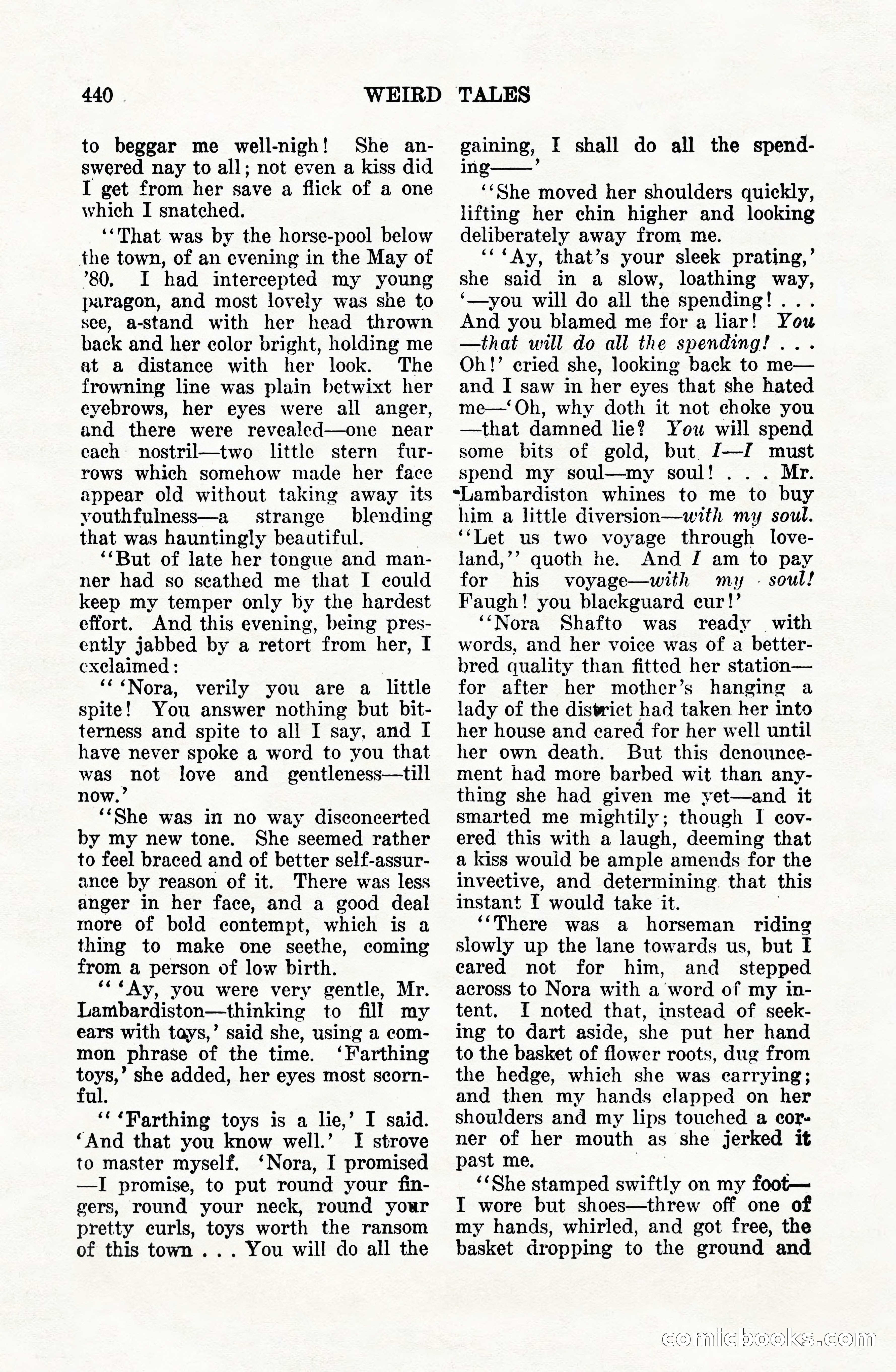 Weird Tales, Vol. VIII, No. 4 — page 10 of 148