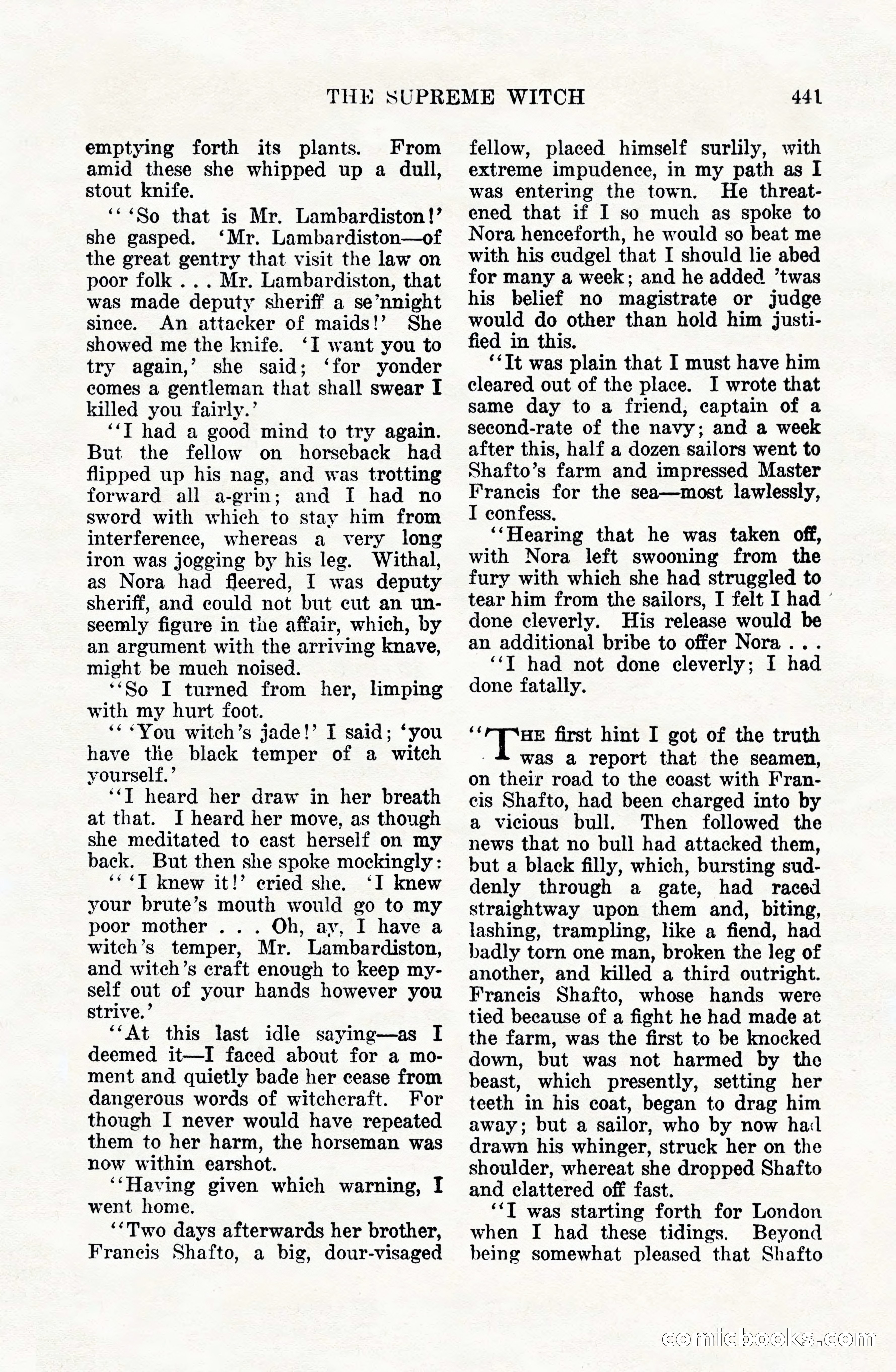 Weird Tales, Vol. VIII, No. 4 — page 11 of 148