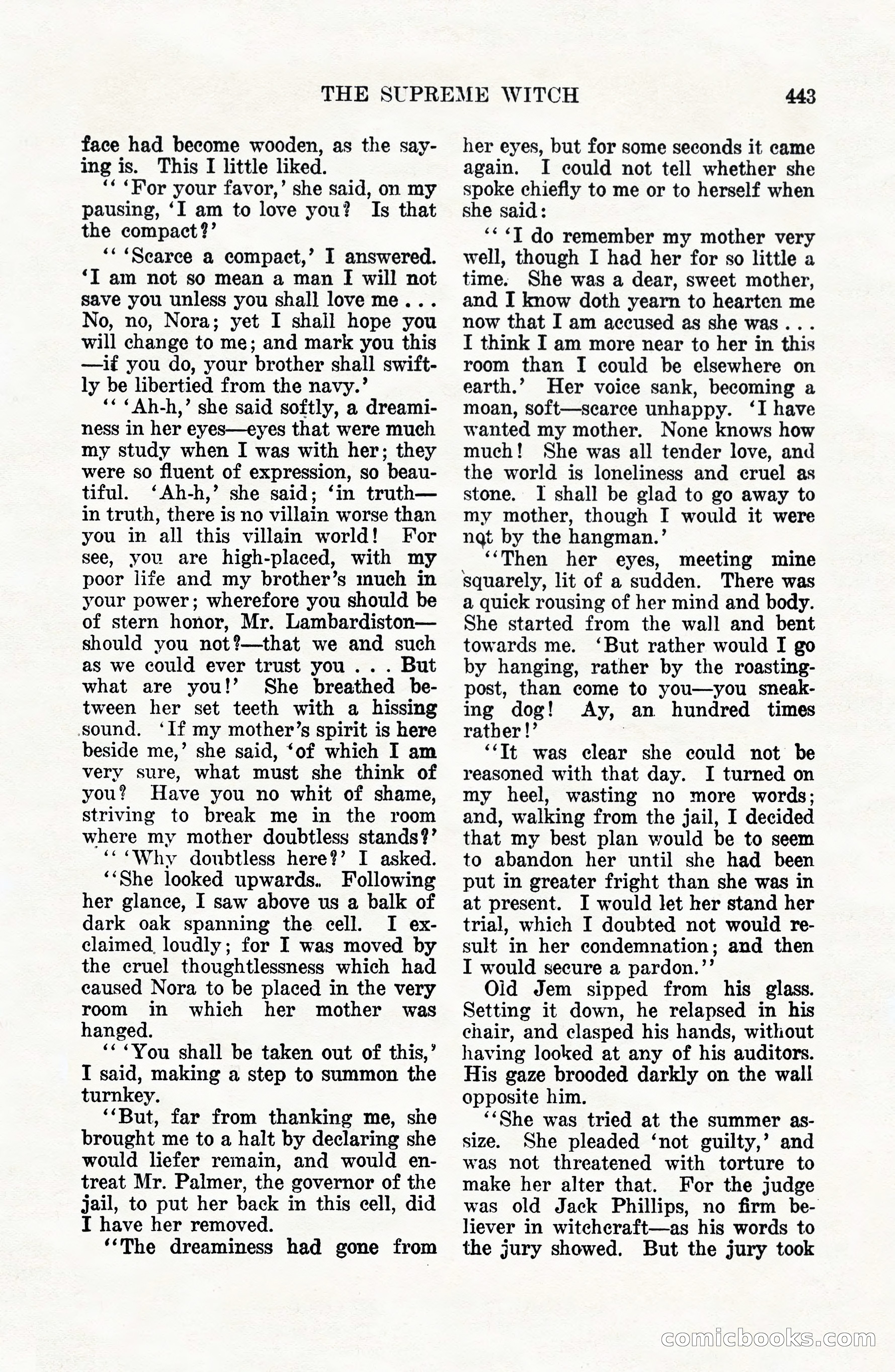 Weird Tales, Vol. VIII, No. 4 — page 13 of 148