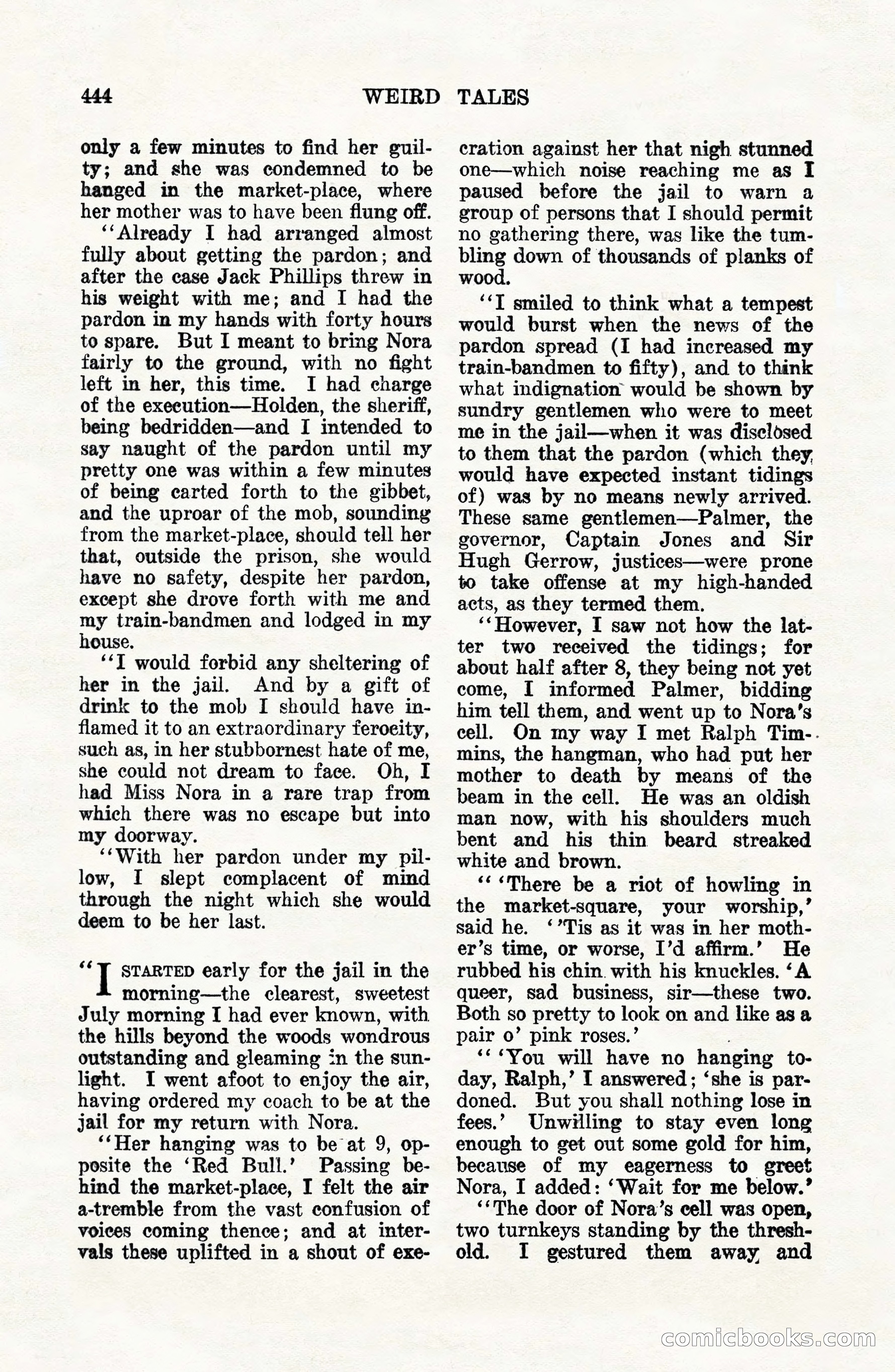 Weird Tales, Vol. VIII, No. 4 — page 14 of 148