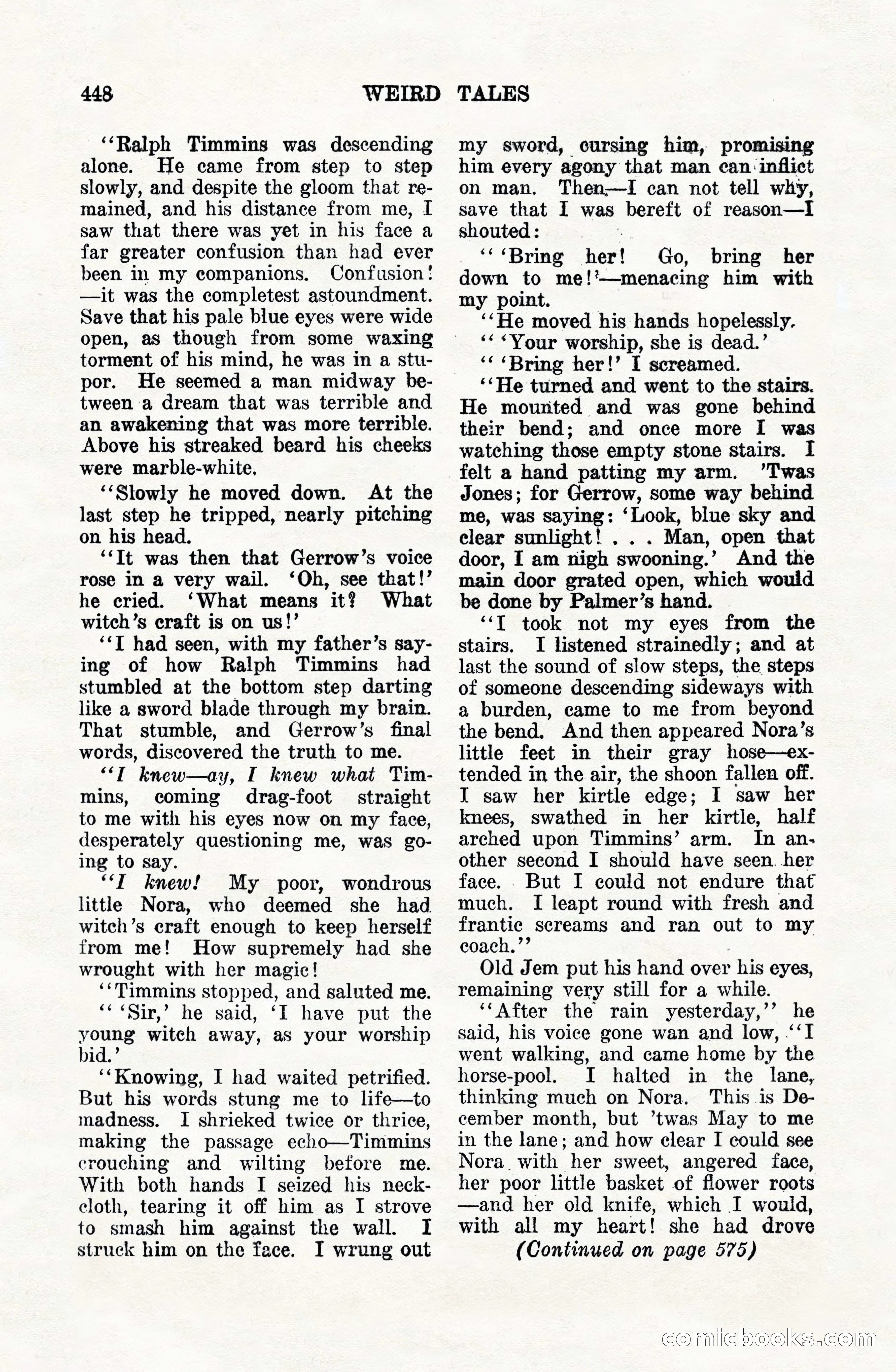Weird Tales, Vol. VIII, No. 4 — page 18 of 148