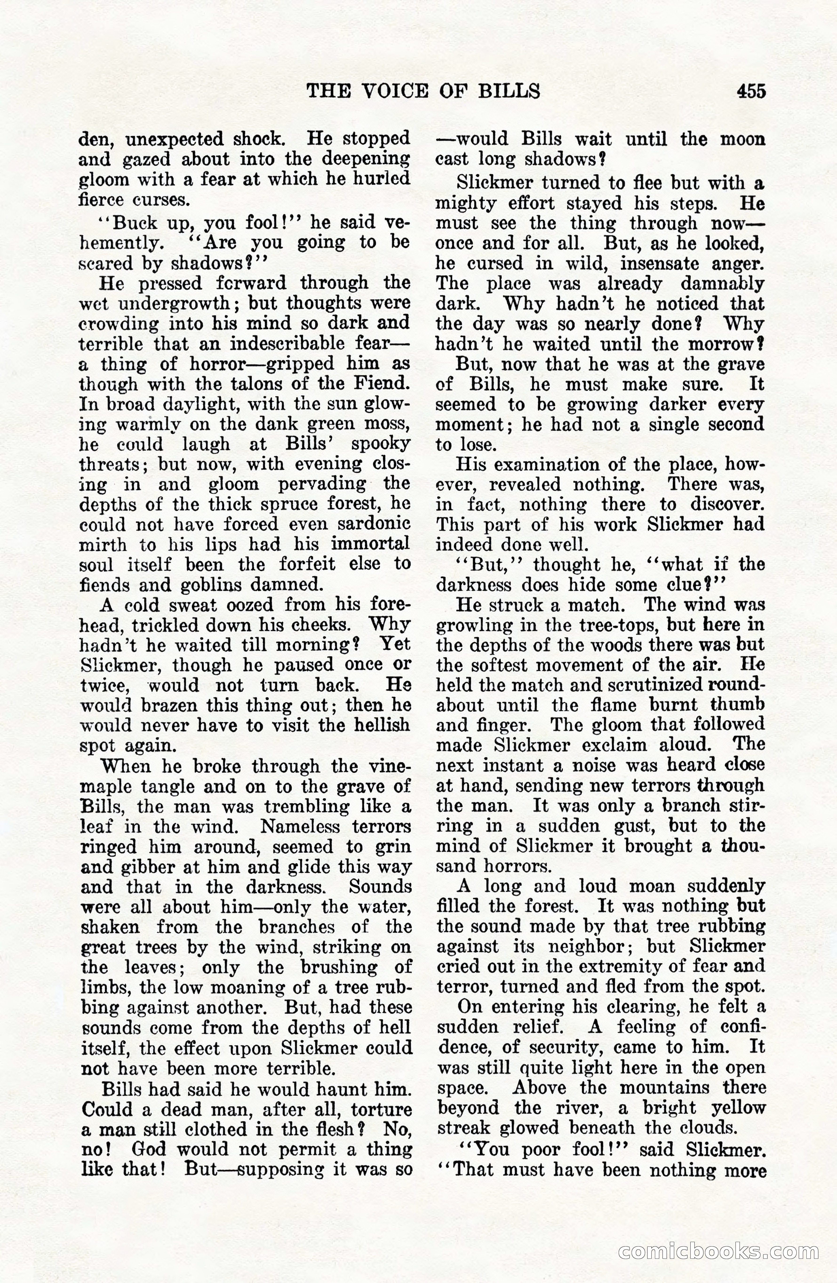 Weird Tales, Vol. VIII, No. 4 — page 25 of 148