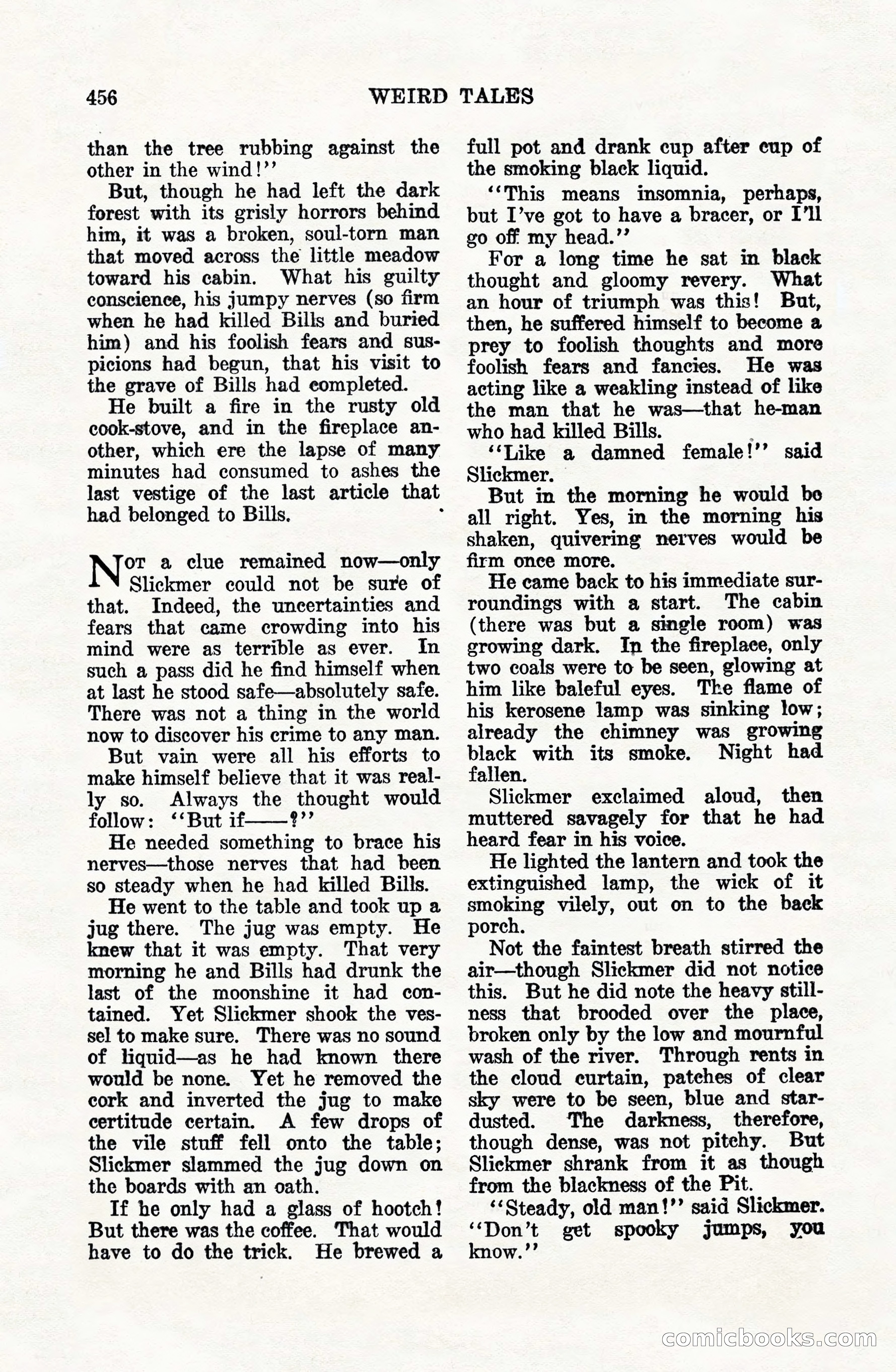 Weird Tales, Vol. VIII, No. 4 — page 26 of 148