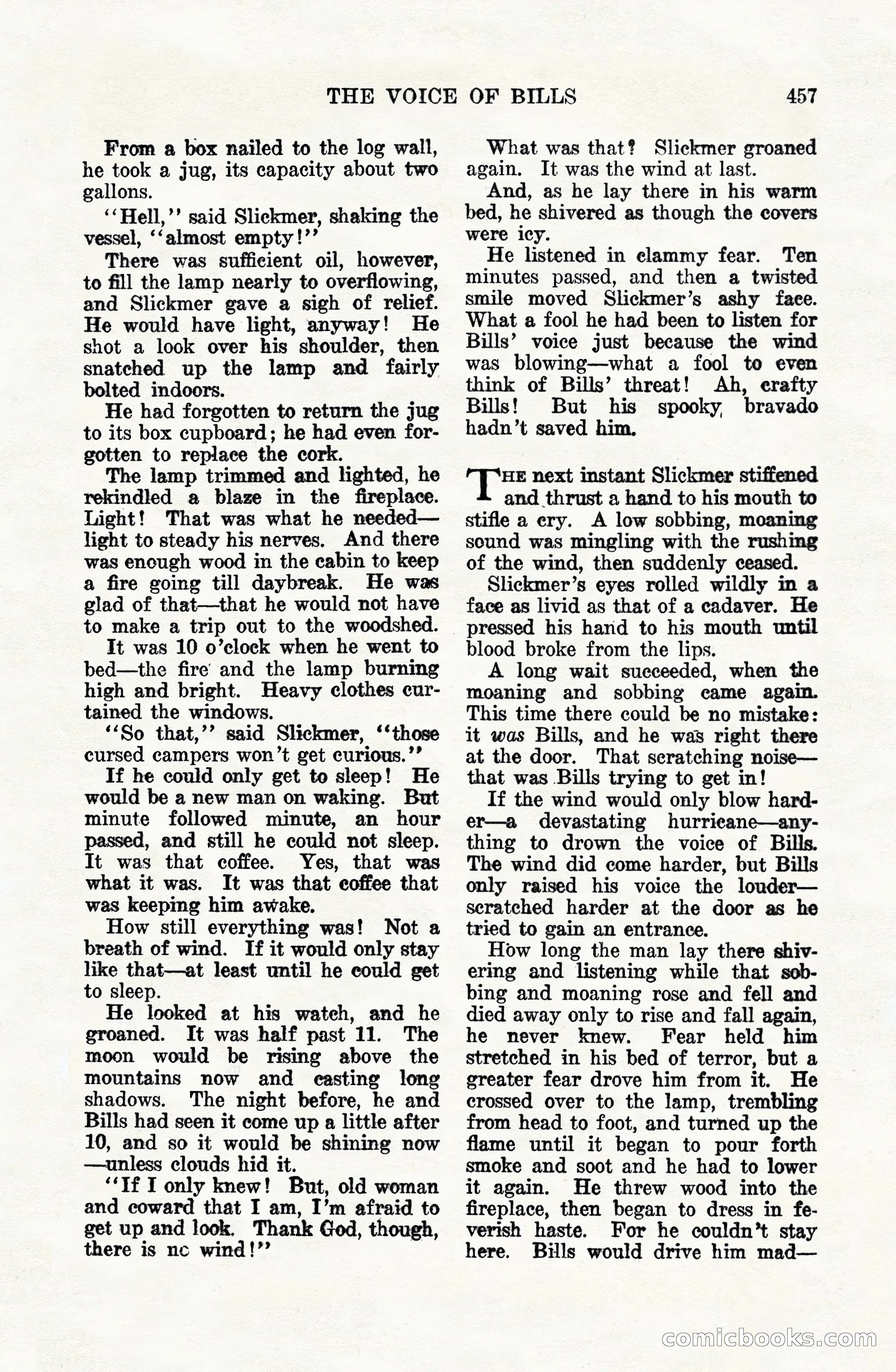 Weird Tales, Vol. VIII, No. 4 — page 27 of 148