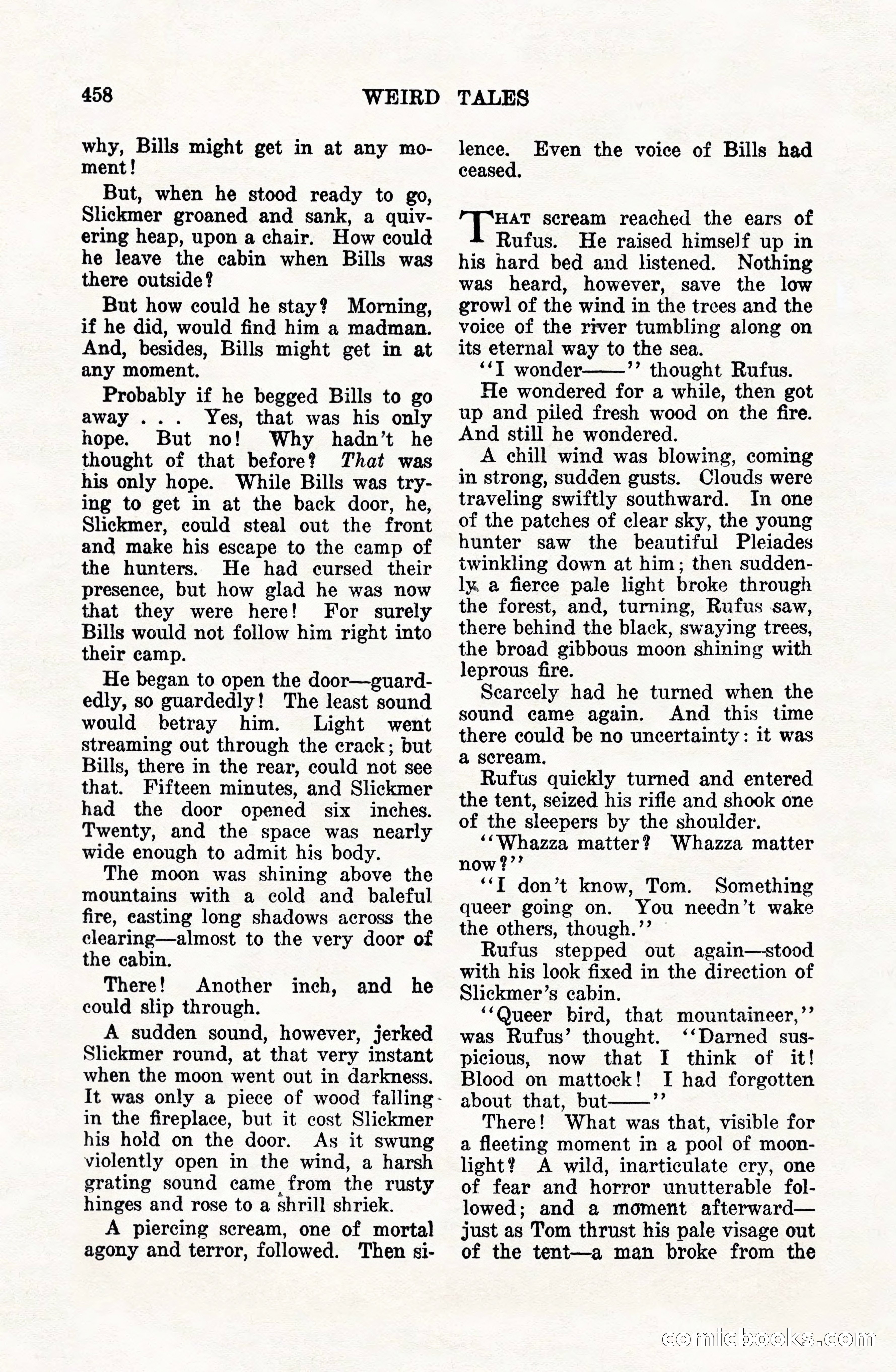 Weird Tales, Vol. VIII, No. 4 — page 28 of 148