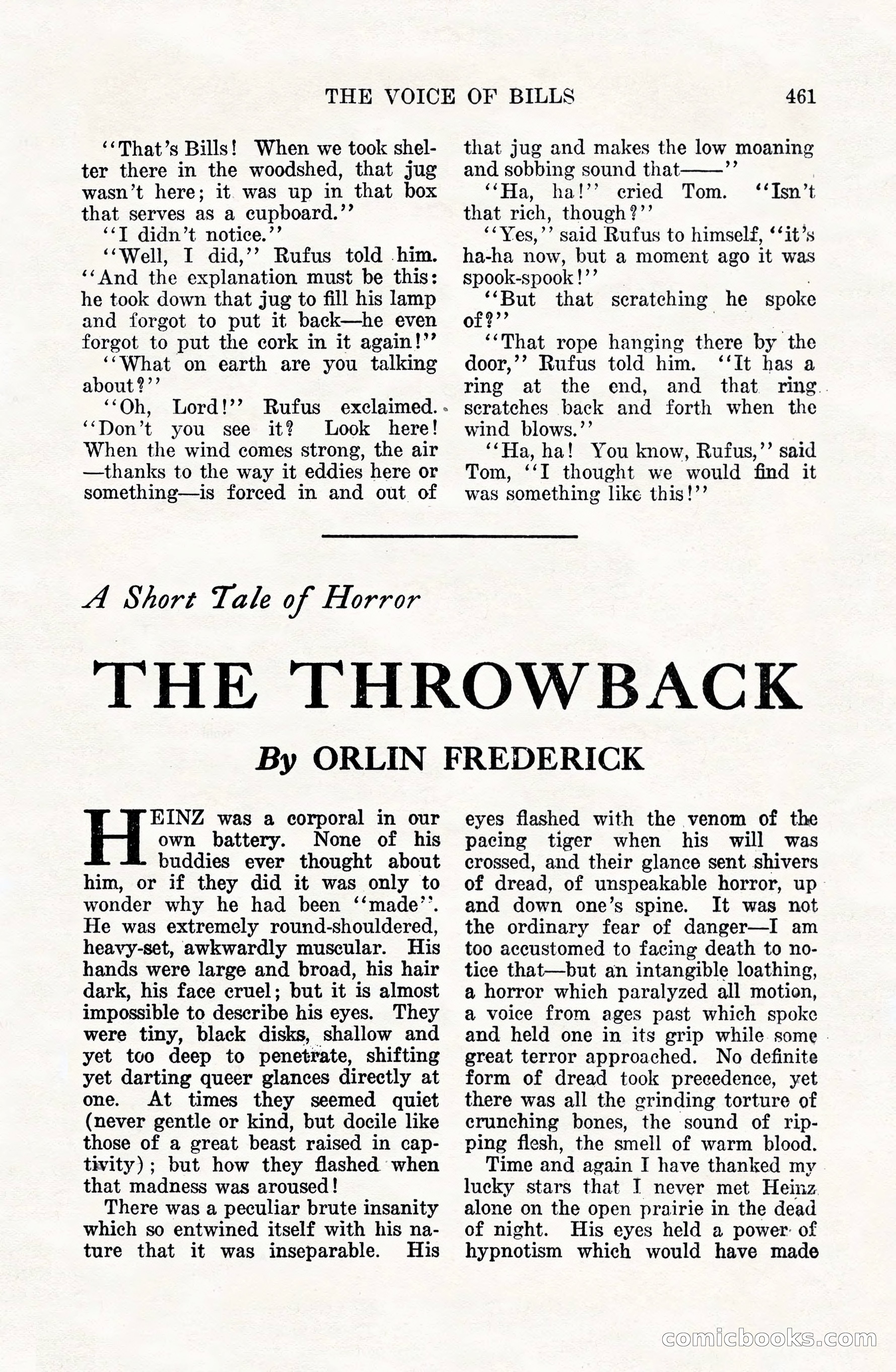 Weird Tales, Vol. VIII, No. 4 — page 31 of 148