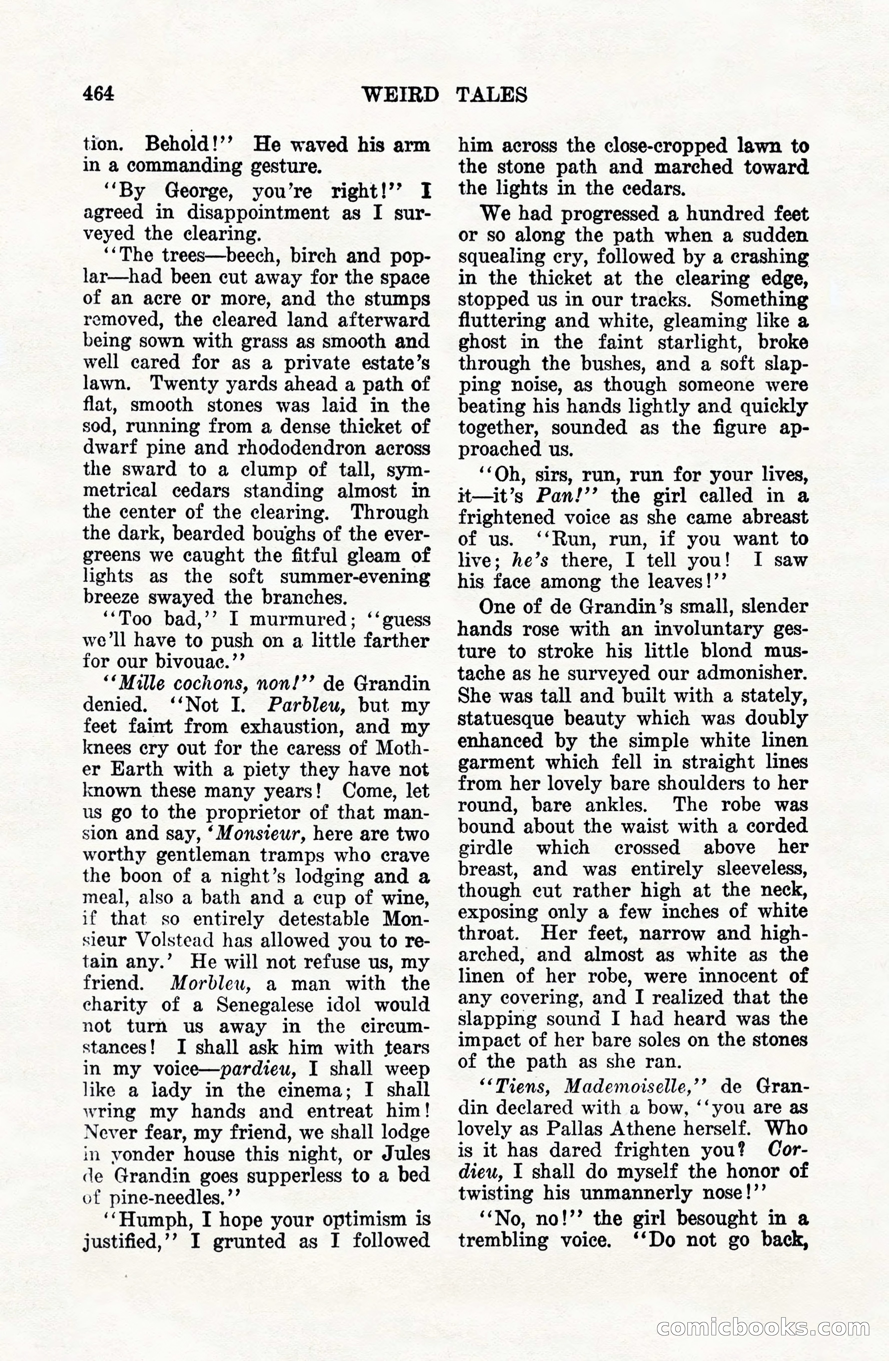 Weird Tales, Vol. VIII, No. 4 — page 34 of 148