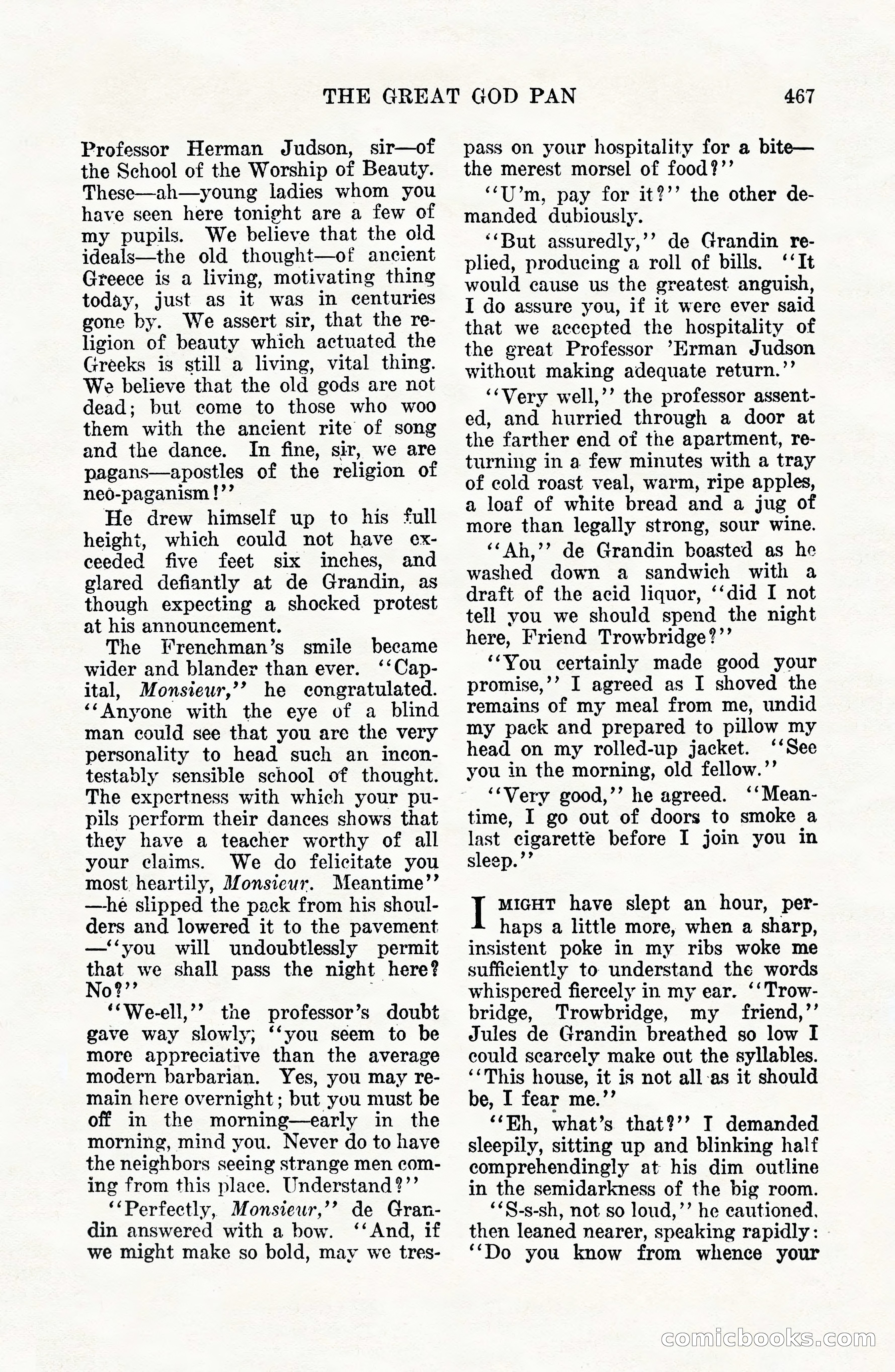 Weird Tales, Vol. VIII, No. 4 — page 37 of 148