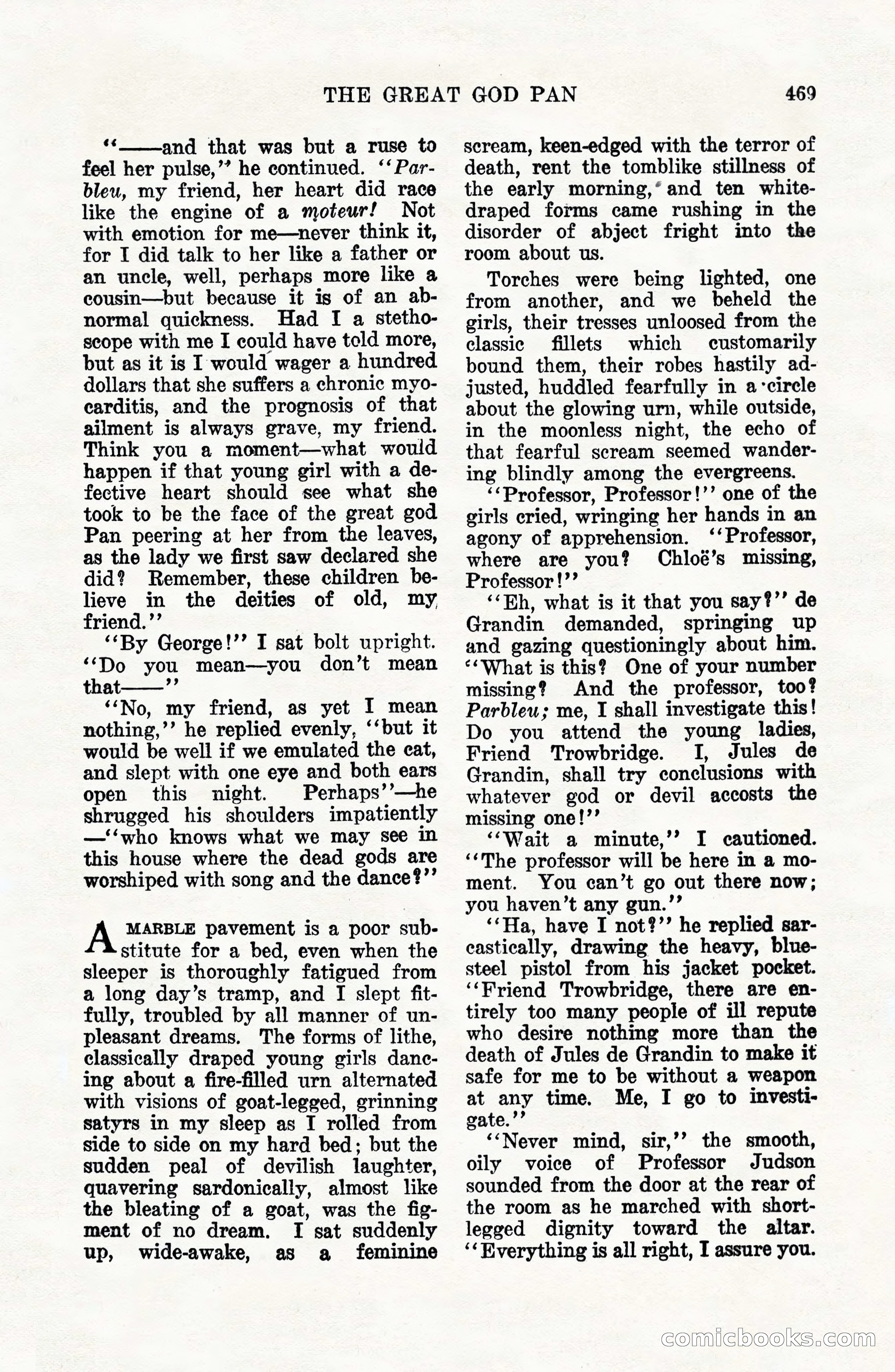 Weird Tales, Vol. VIII, No. 4 — page 39 of 148