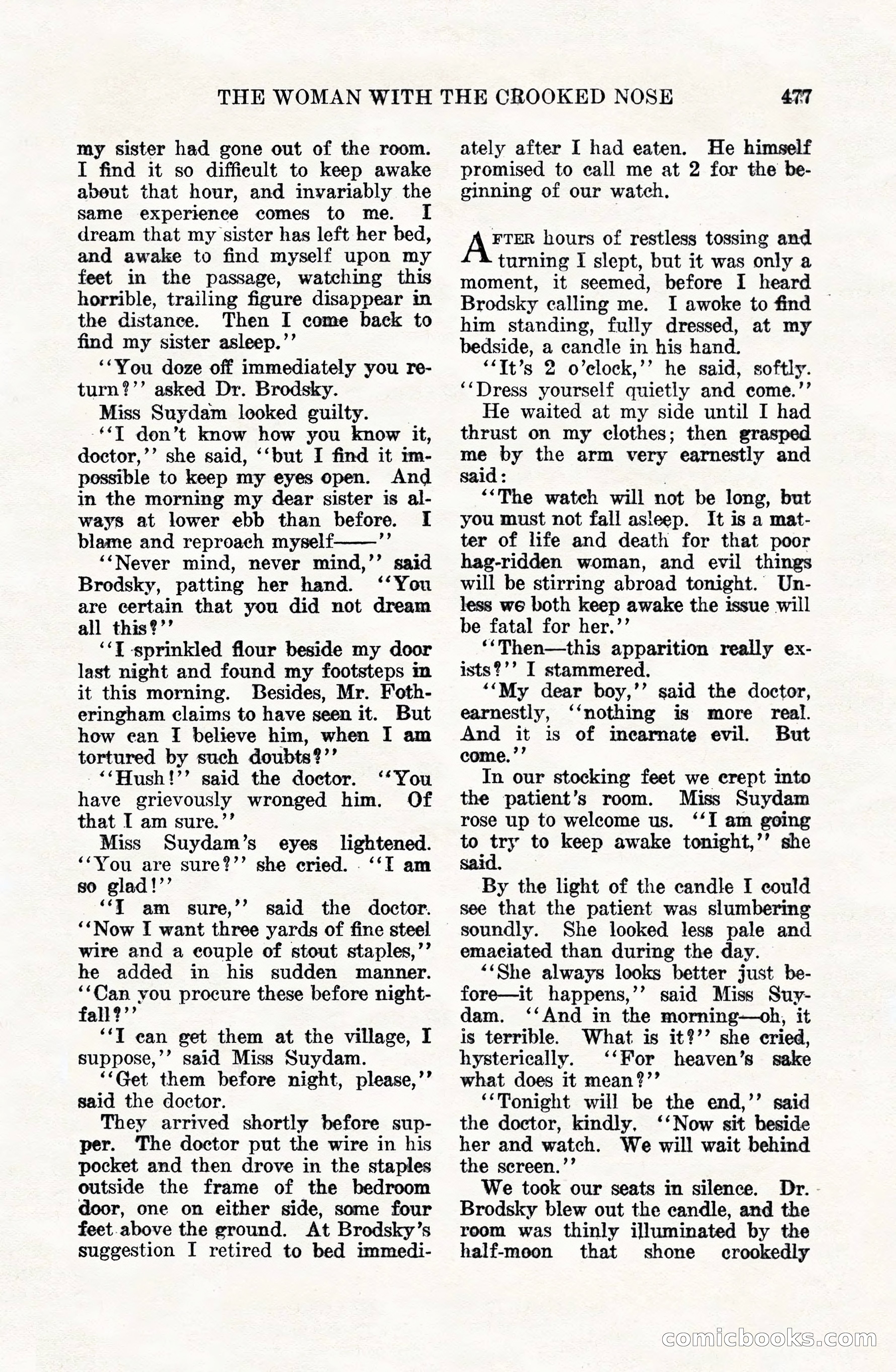Weird Tales, Vol. VIII, No. 4 — page 47 of 148