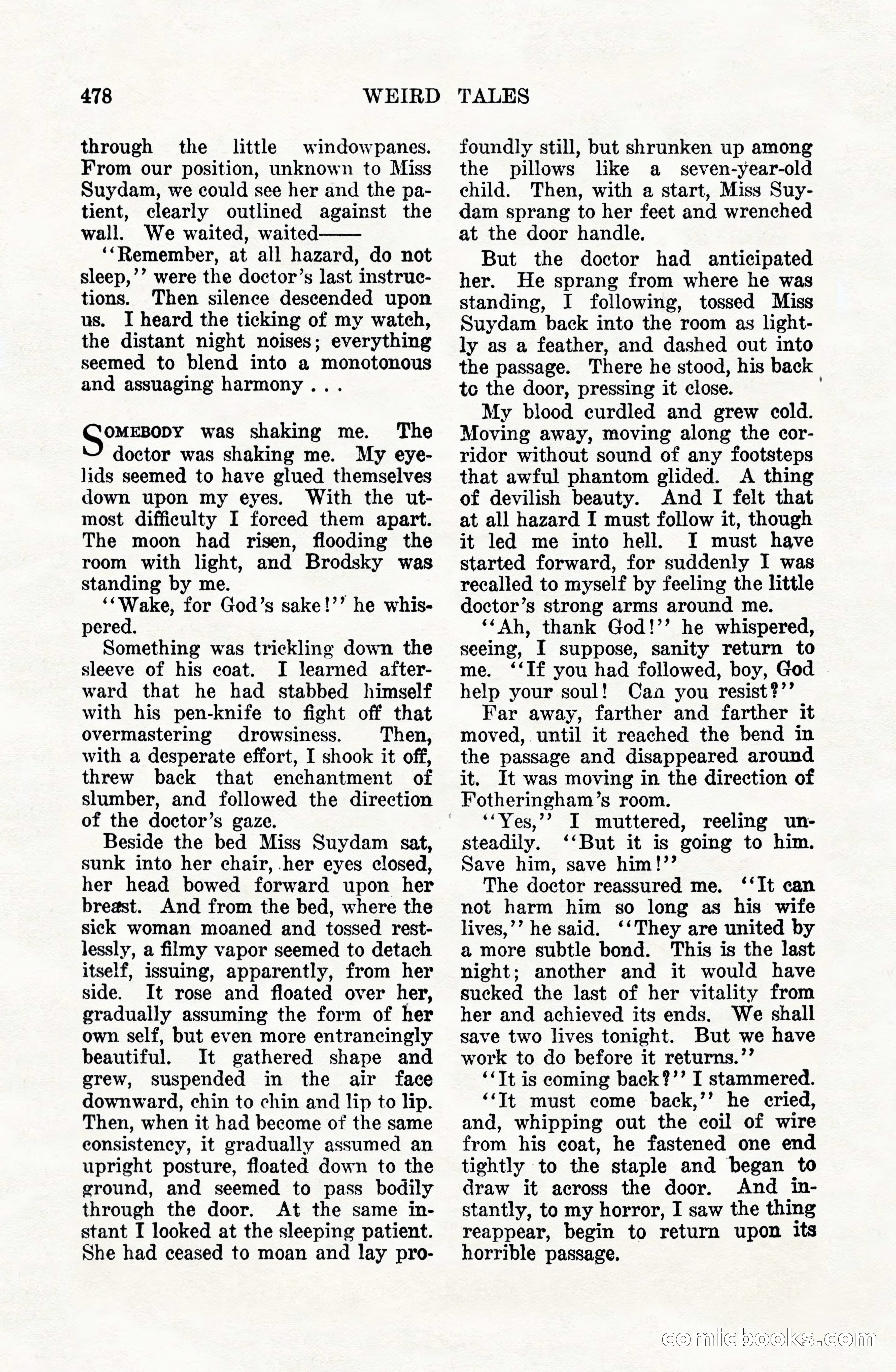 Weird Tales, Vol. VIII, No. 4 — page 48 of 148