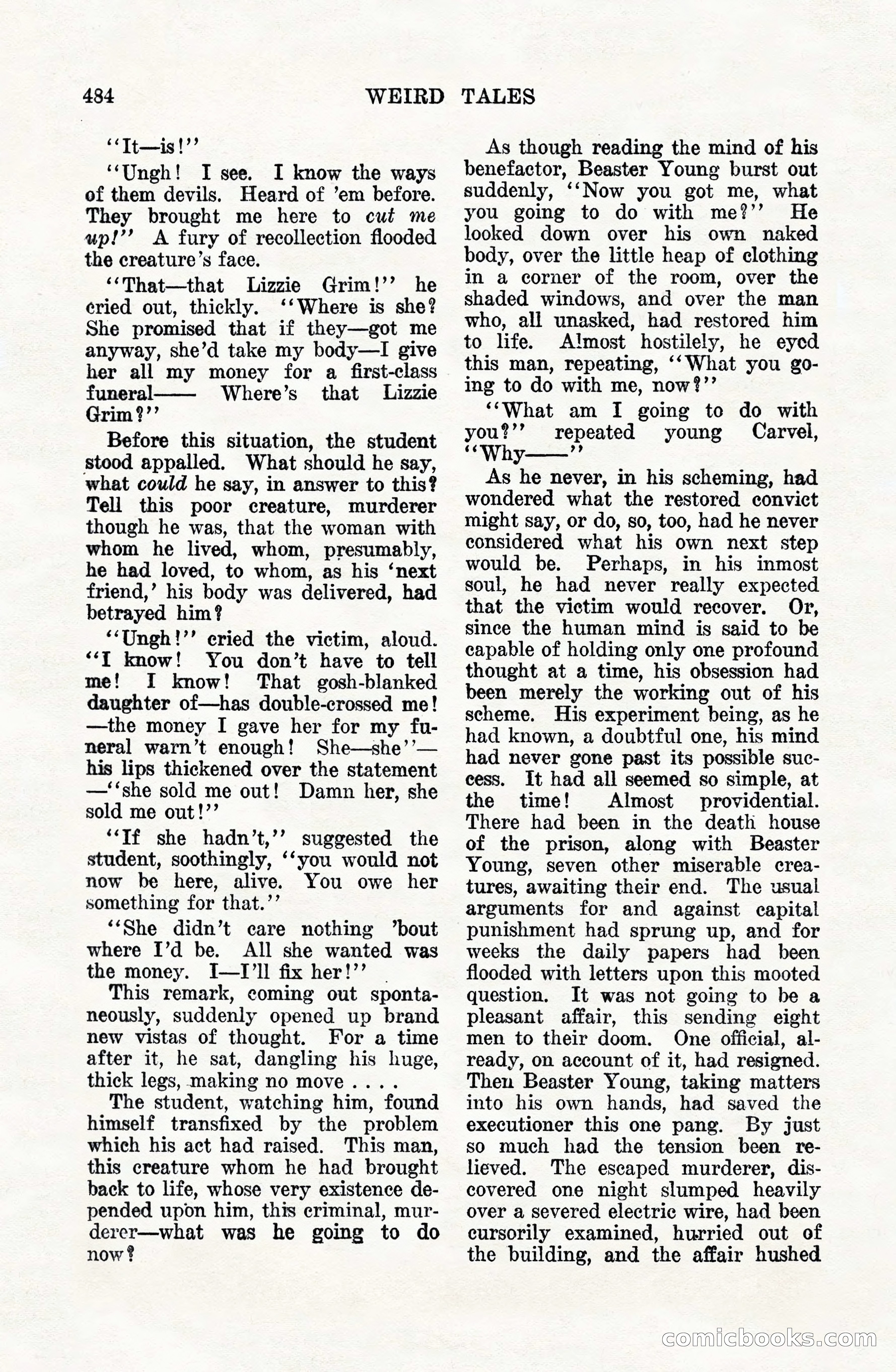 Weird Tales, Vol. VIII, No. 4 — page 54 of 148