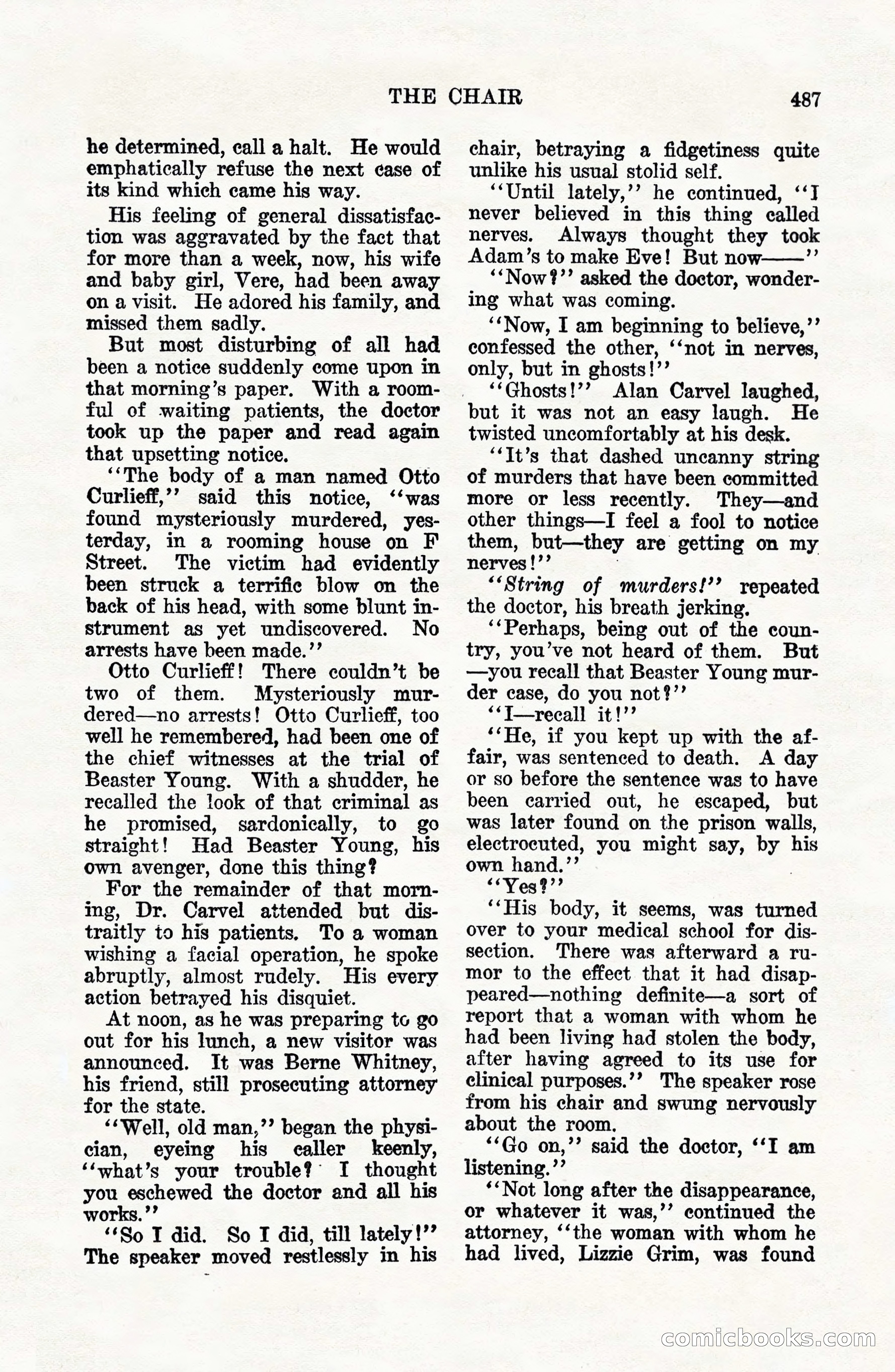 Weird Tales, Vol. VIII, No. 4 — page 57 of 148