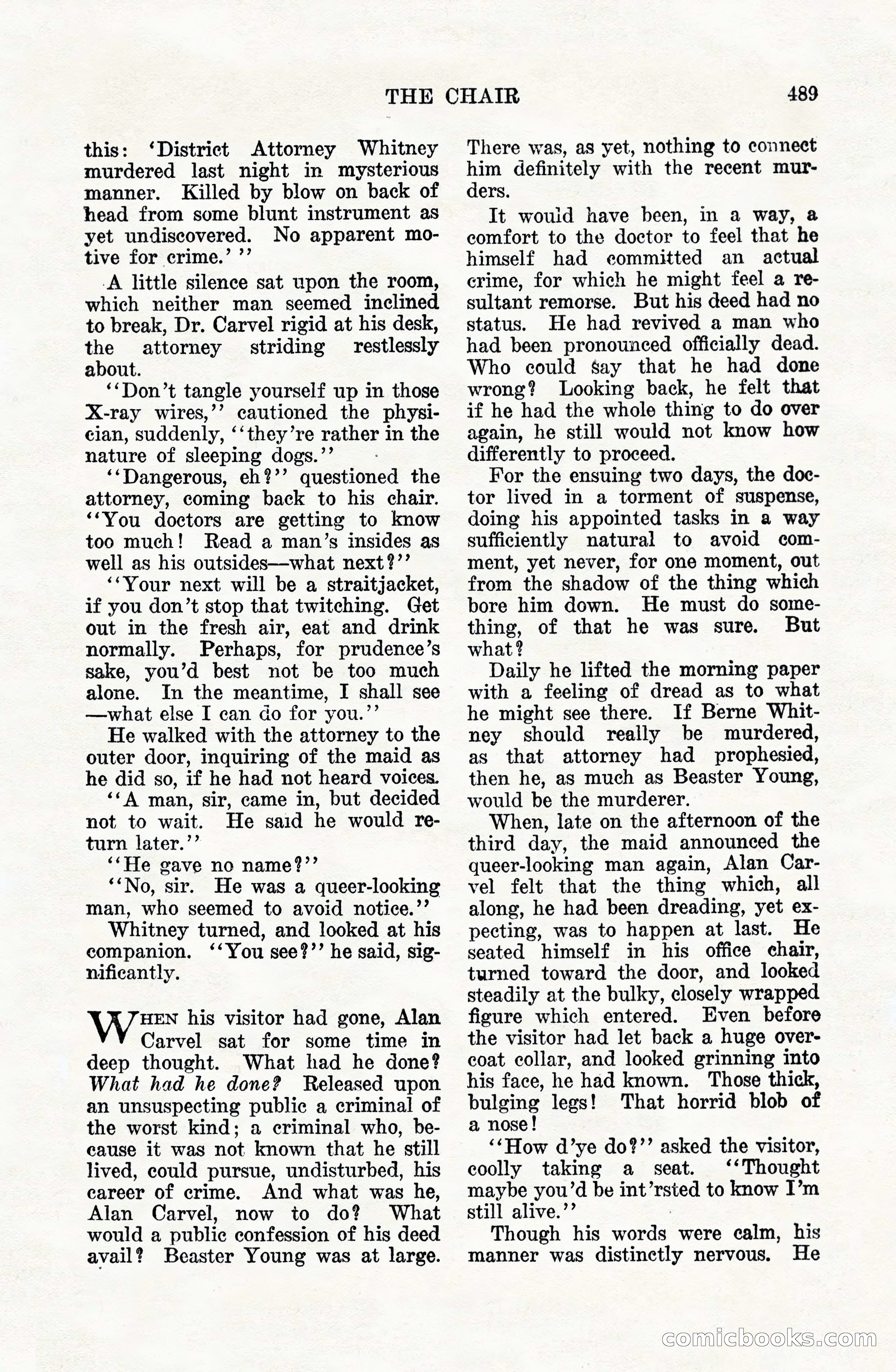 Weird Tales, Vol. VIII, No. 4 — page 59 of 148