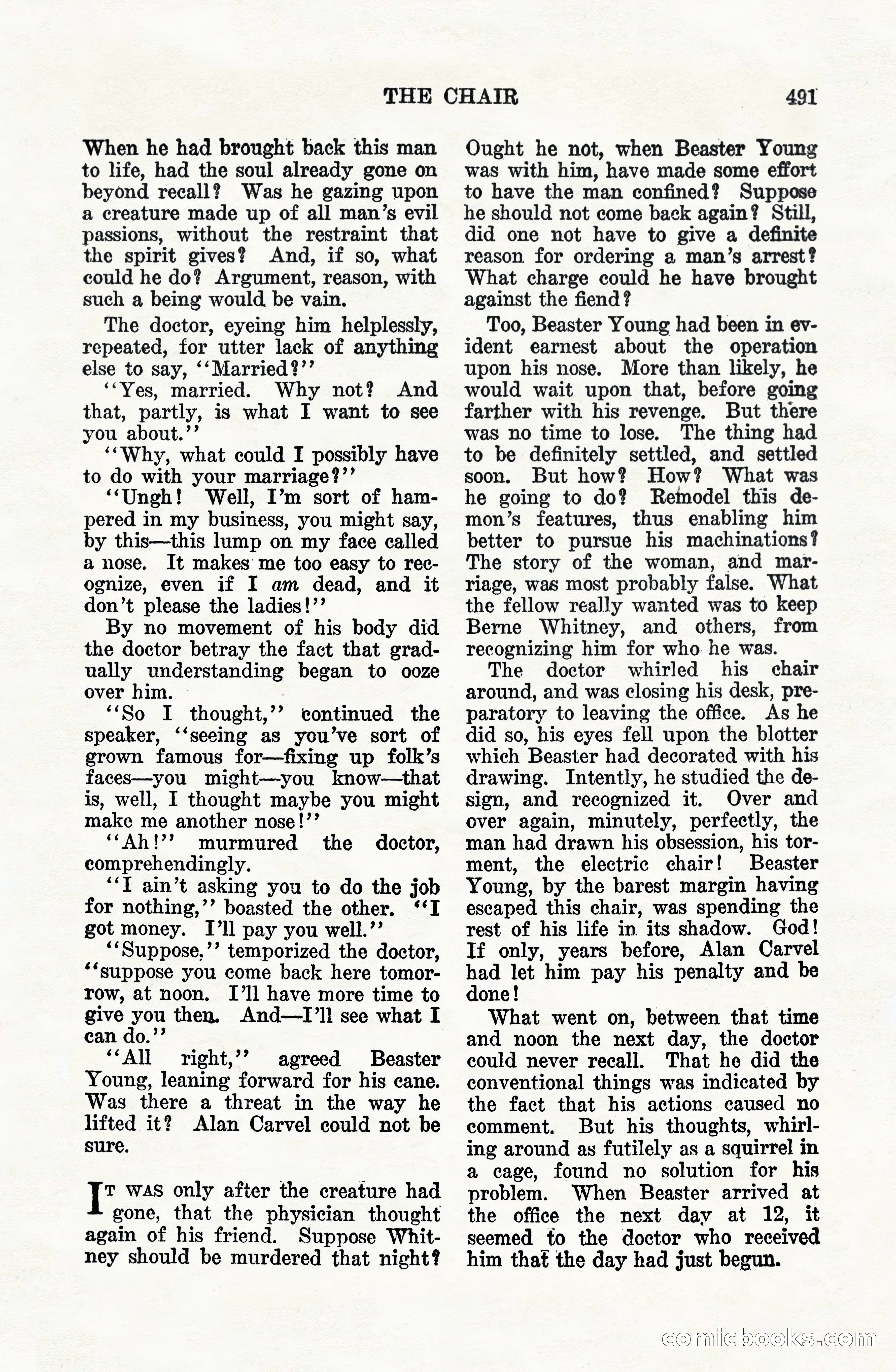 Weird Tales, Vol. VIII, No. 4 — page 61 of 148