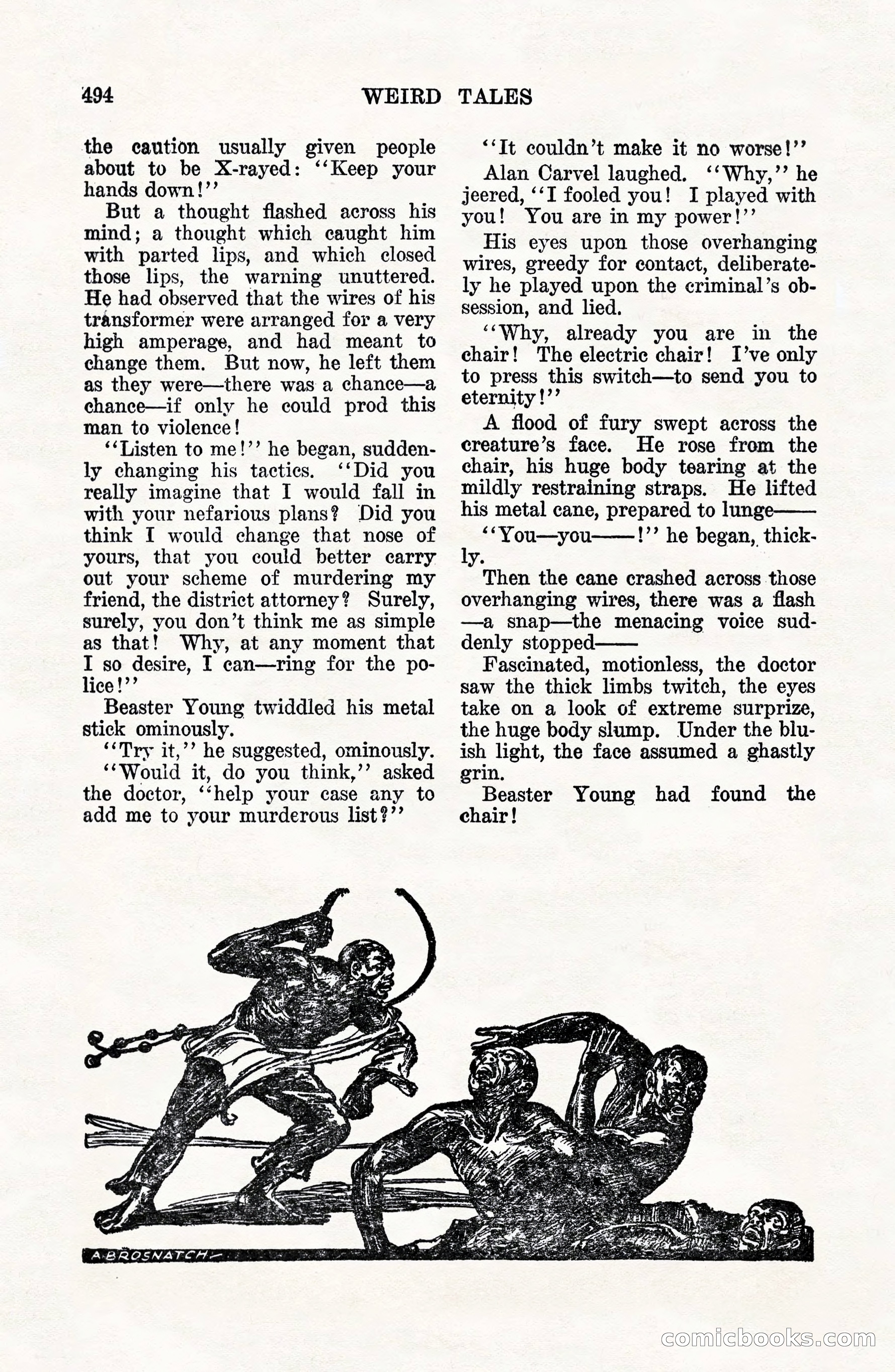Weird Tales, Vol. VIII, No. 4 — page 64 of 148