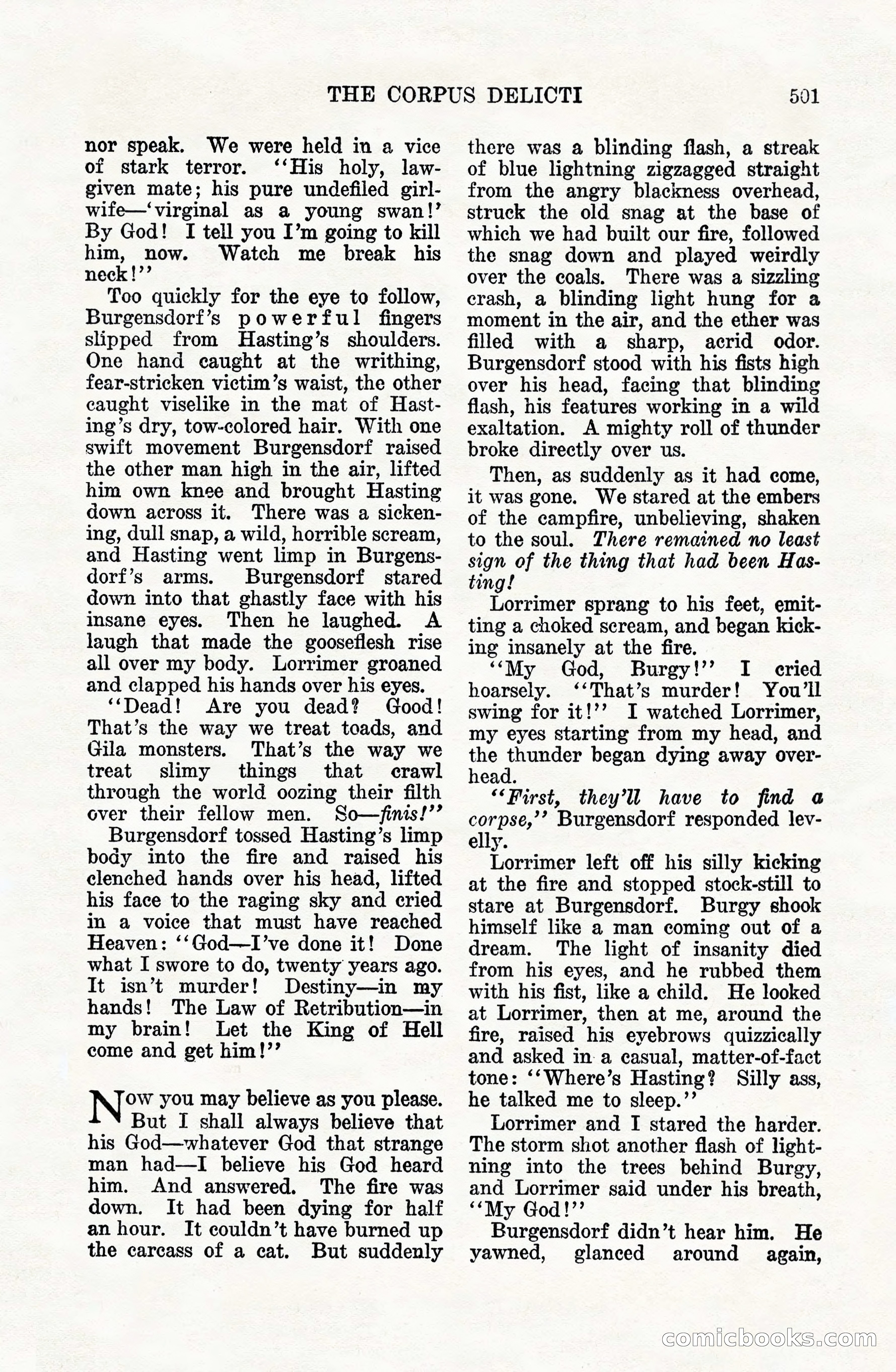 Weird Tales, Vol. VIII, No. 4 — page 71 of 148