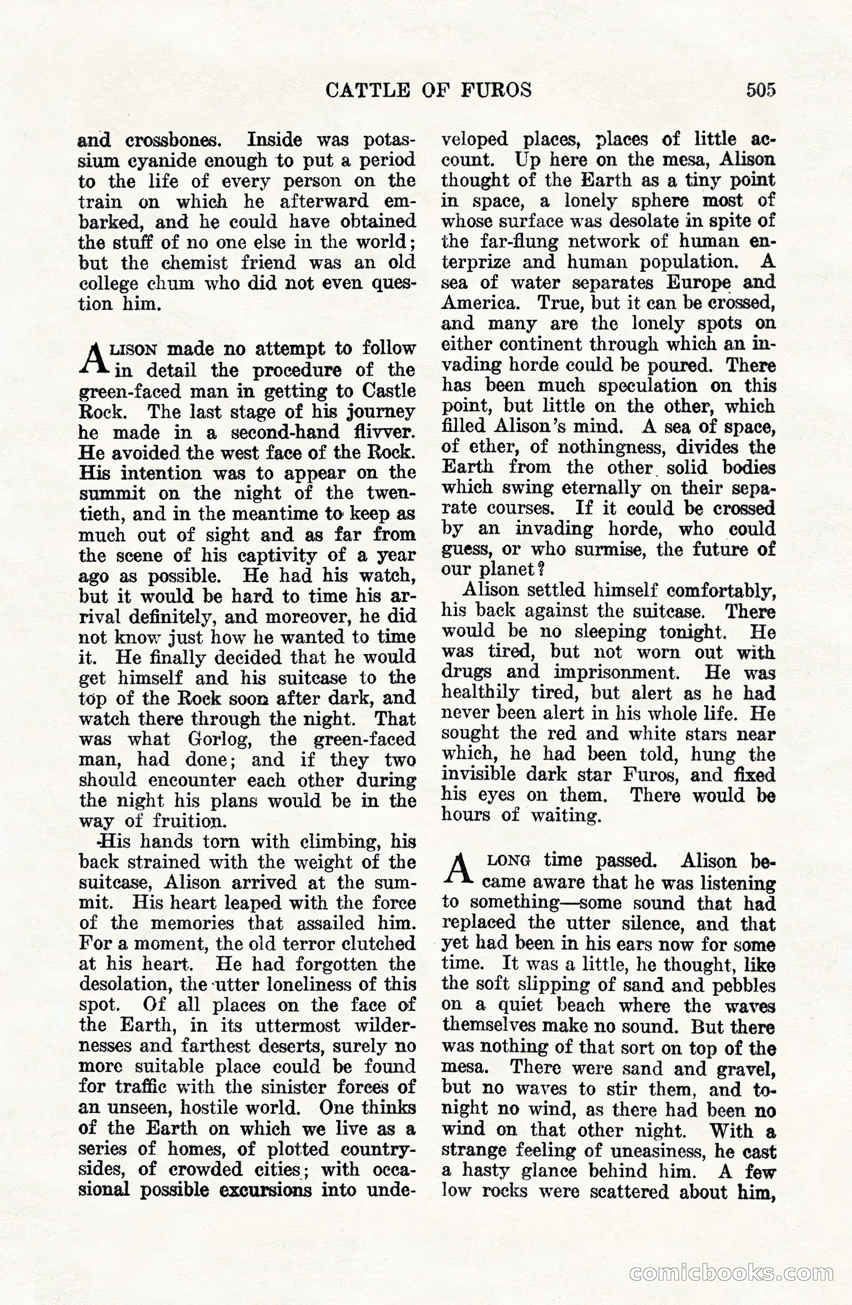 Weird Tales, Vol. VIII, No. 4 — page 75 of 148