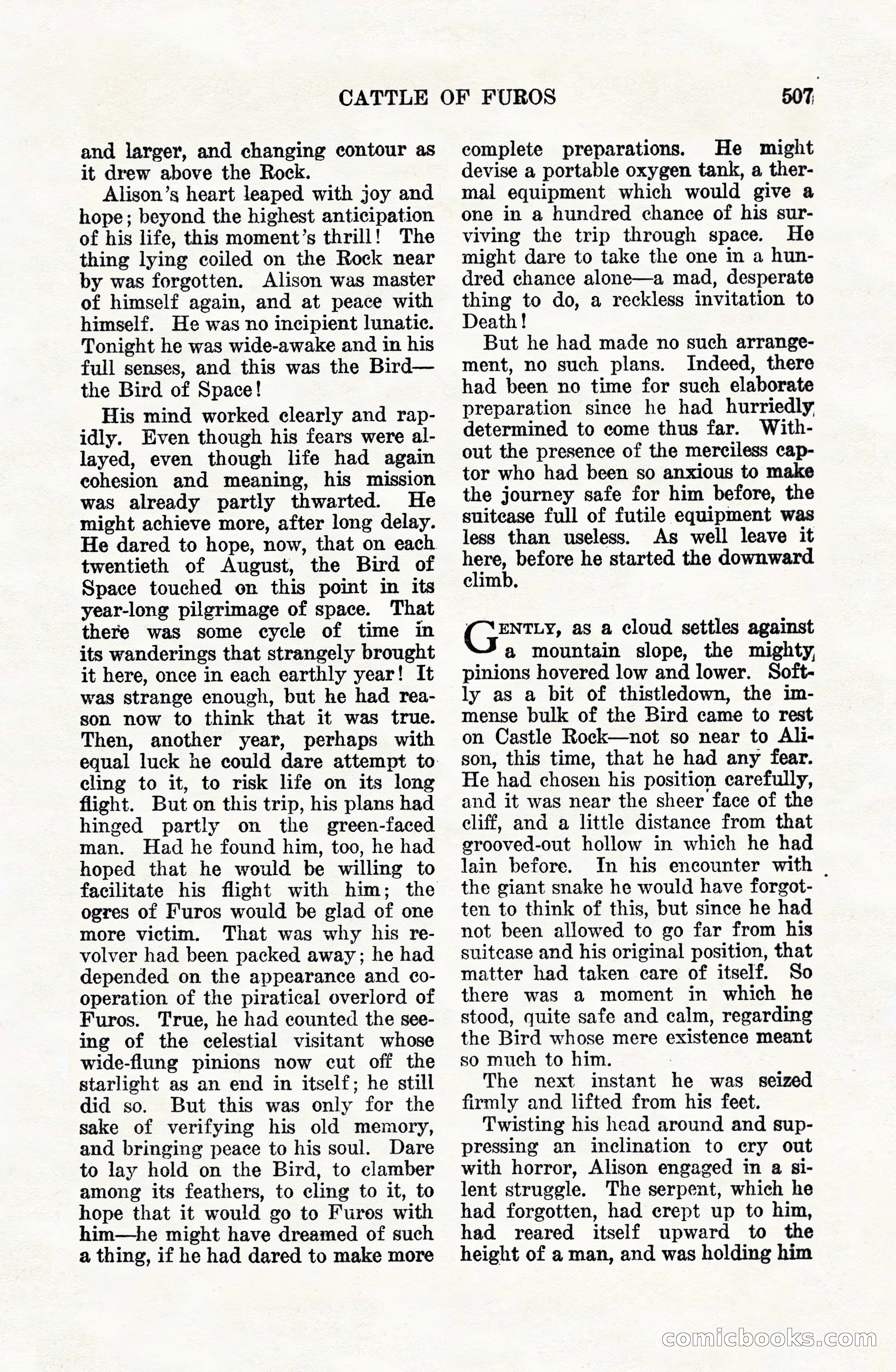 Weird Tales, Vol. VIII, No. 4 — page 77 of 148