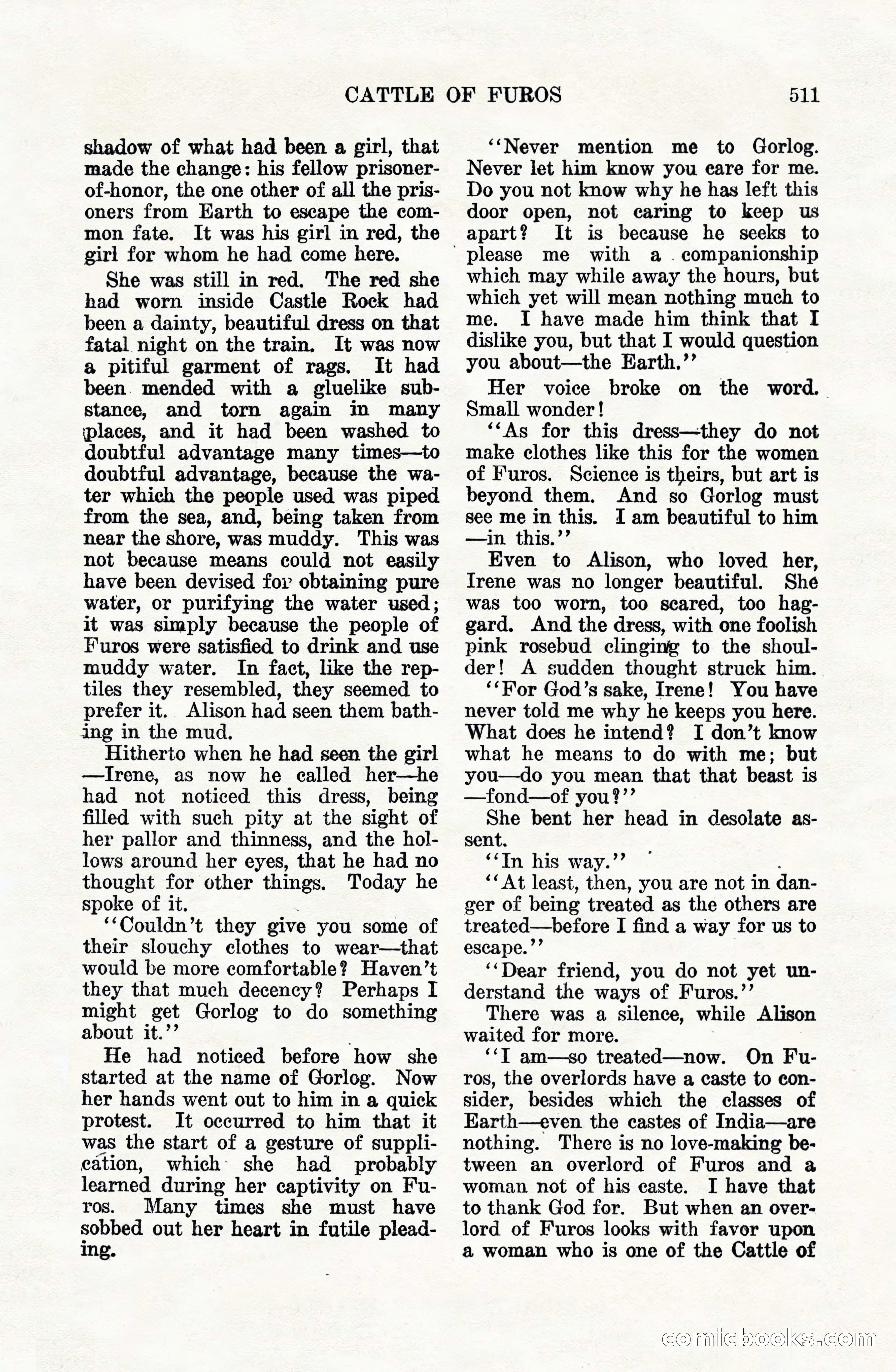Weird Tales, Vol. VIII, No. 4 — page 81 of 148