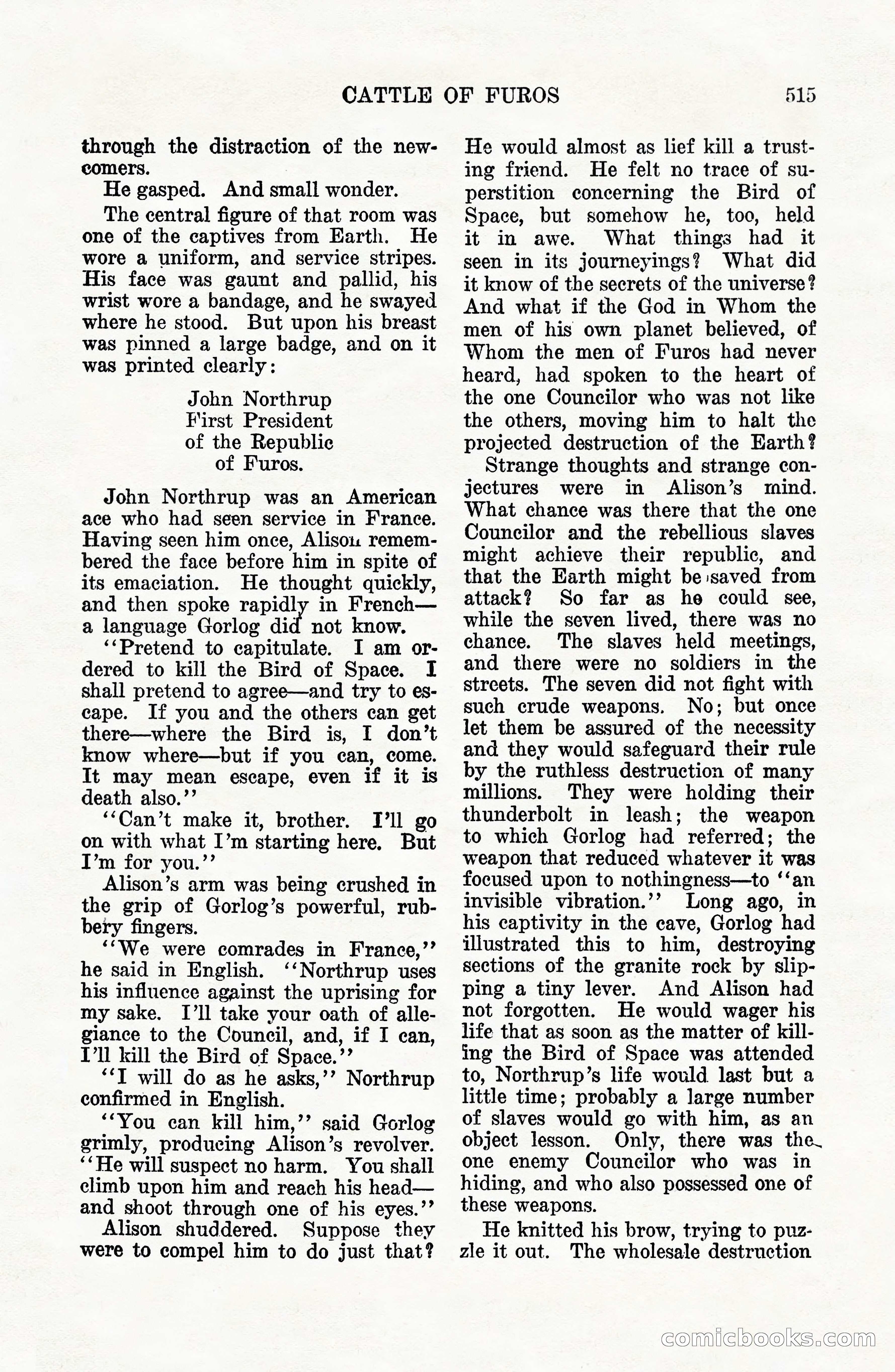 Weird Tales, Vol. VIII, No. 4 — page 85 of 148