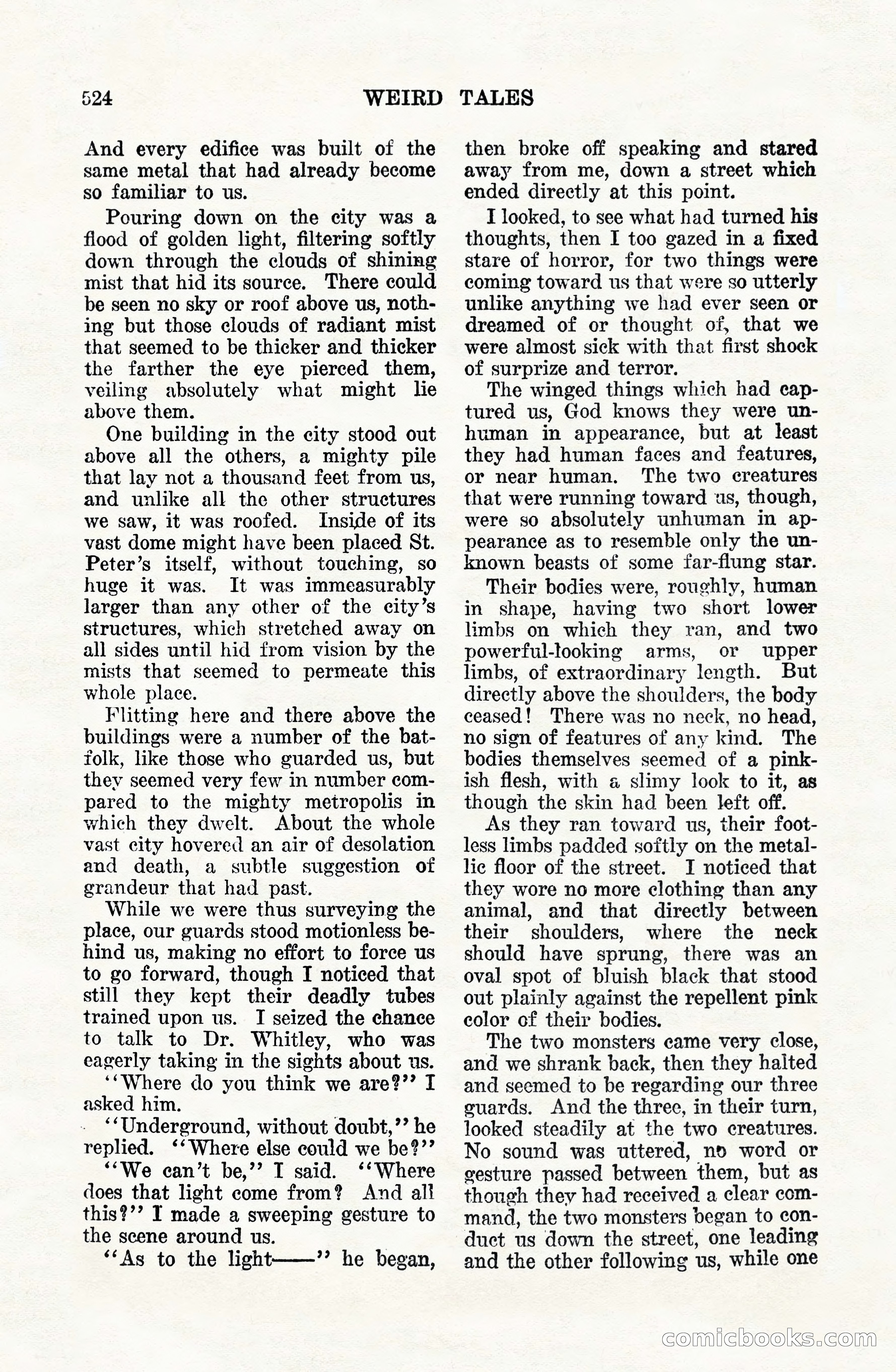 Weird Tales, Vol. VIII, No. 4 — page 94 of 148
