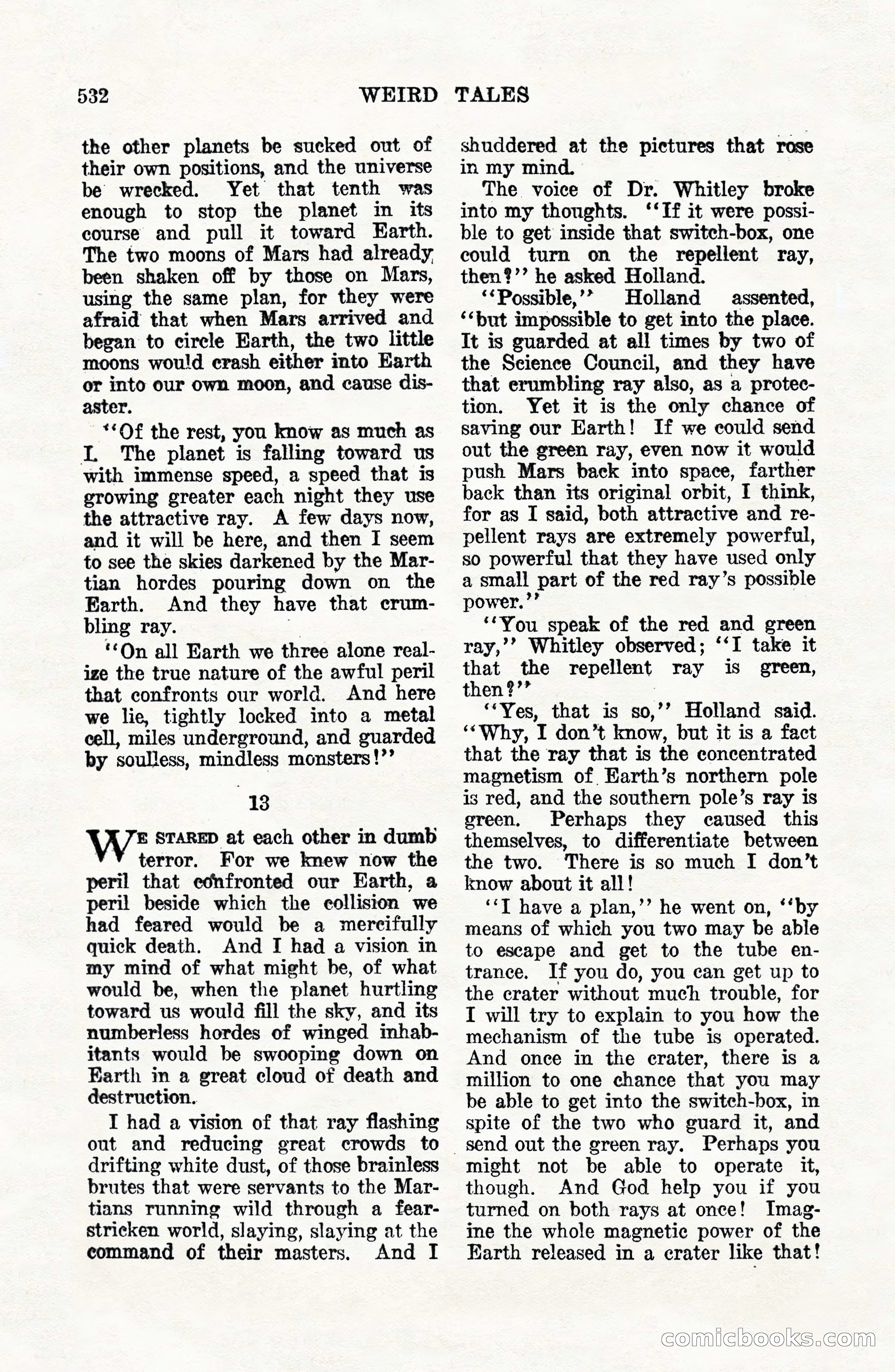 Weird Tales, Vol. VIII, No. 4 — page 102 of 148