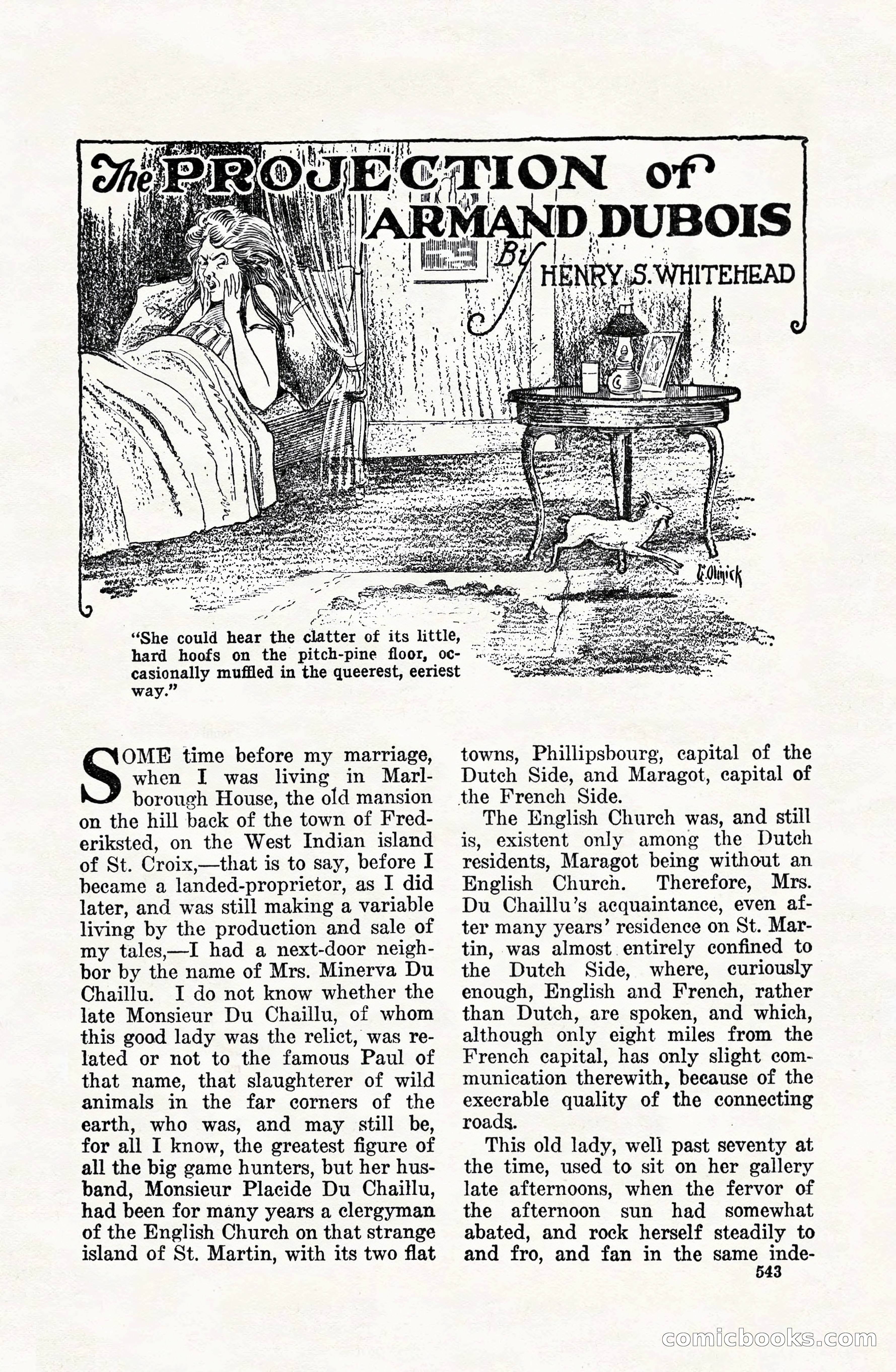Weird Tales, Vol. VIII, No. 4 — page 113 of 148