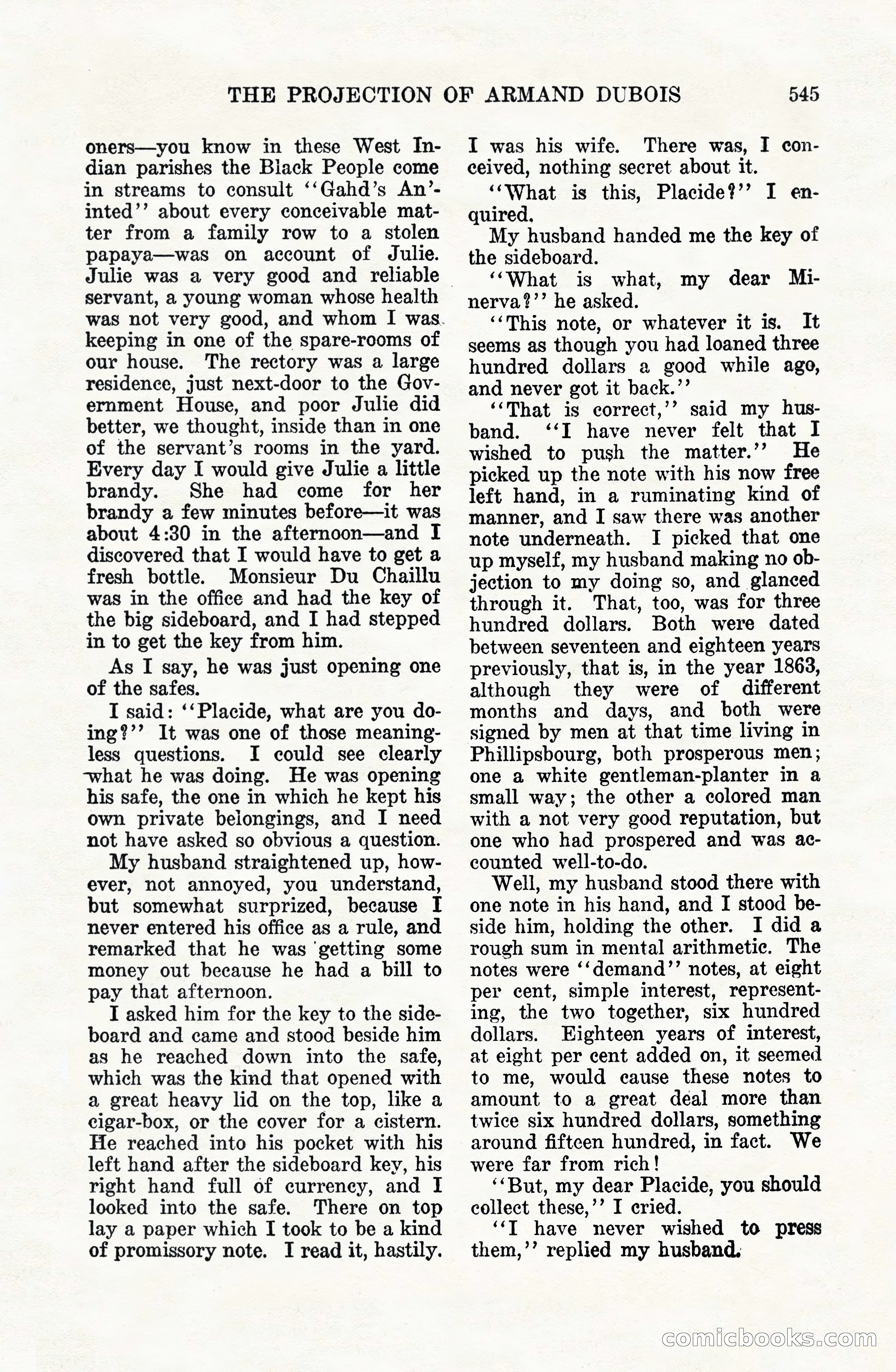 Weird Tales, Vol. VIII, No. 4 — page 115 of 148