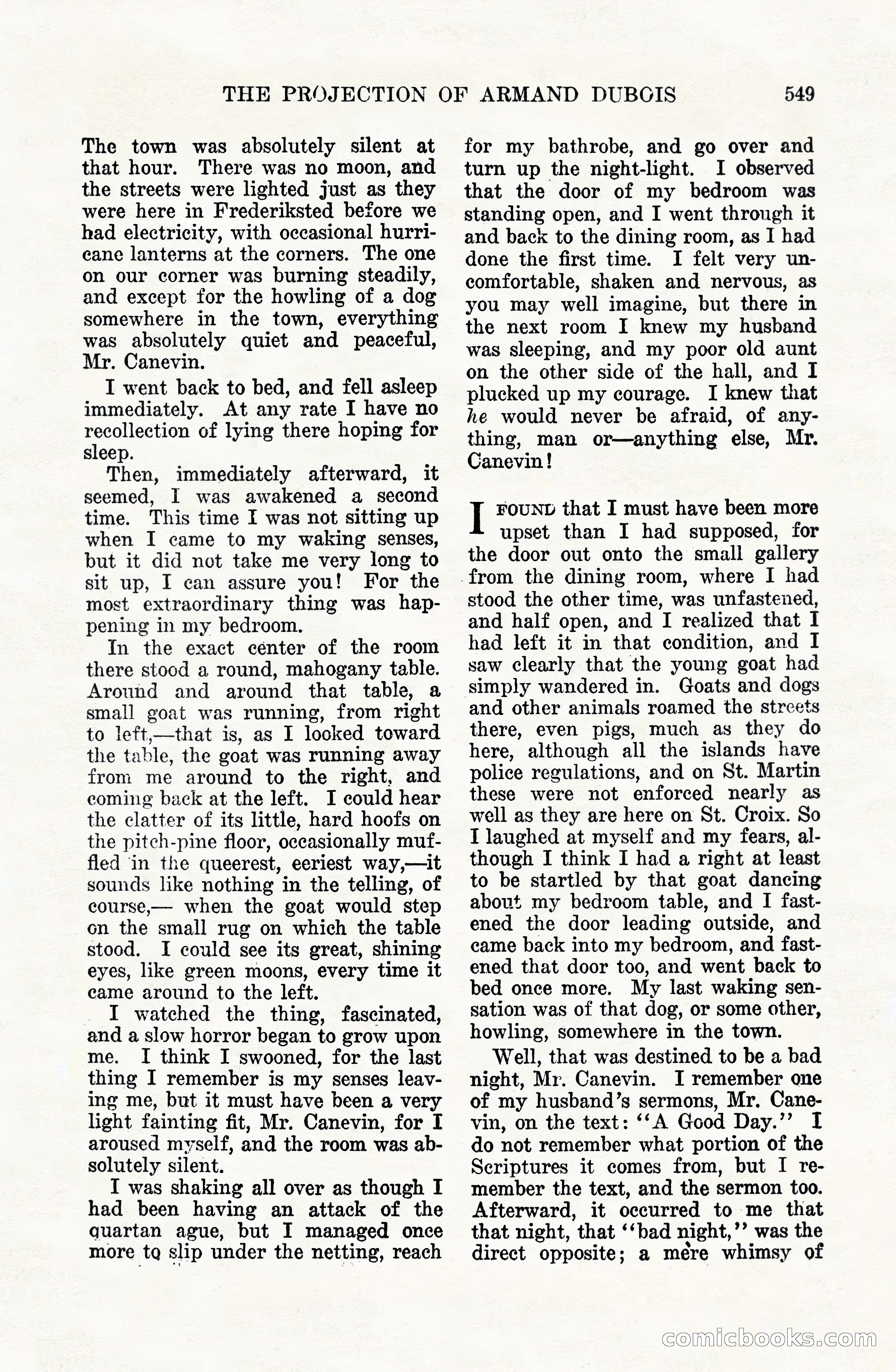 Weird Tales, Vol. VIII, No. 4 — page 119 of 148