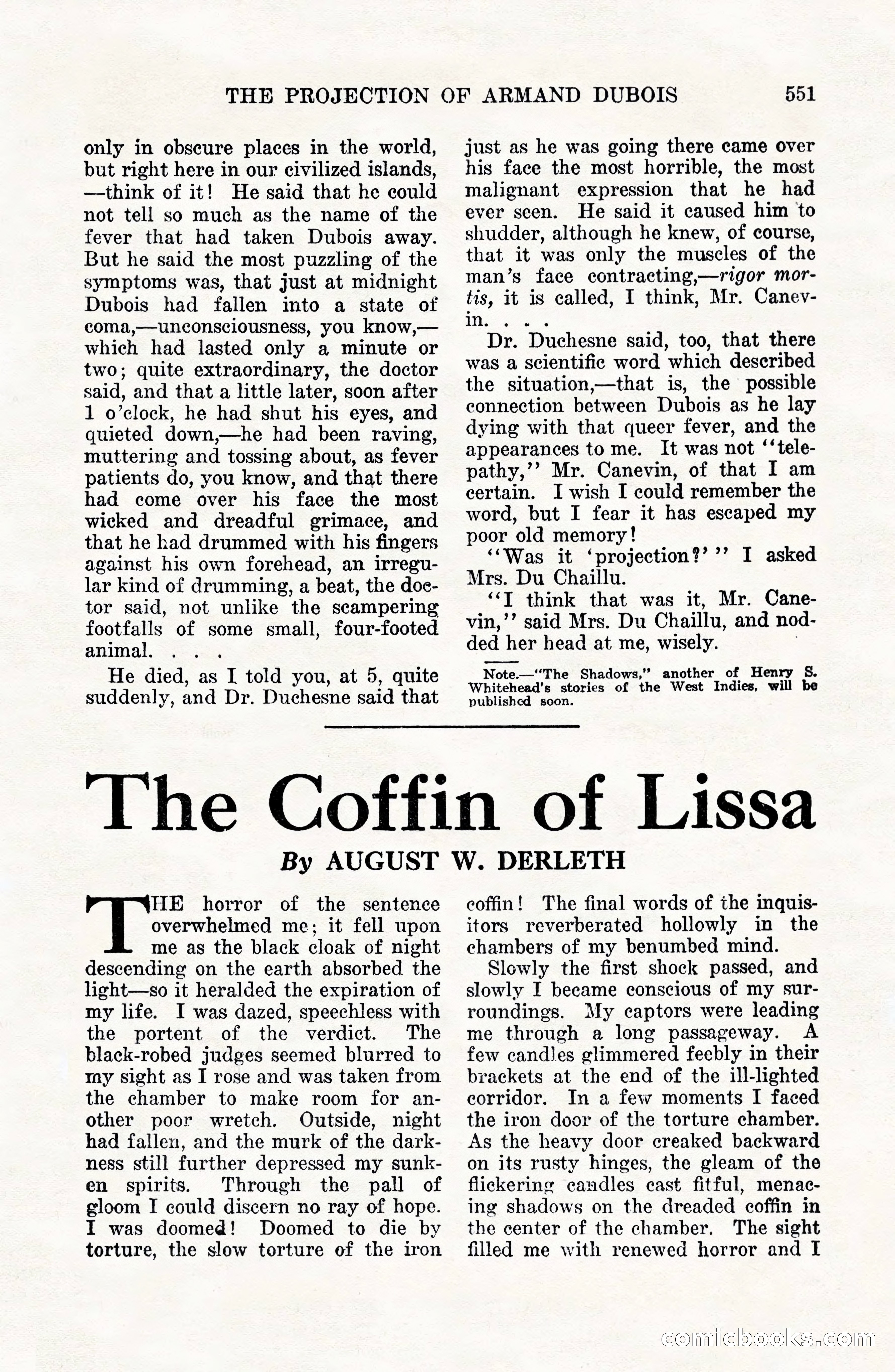 Weird Tales, Vol. VIII, No. 4 — page 121 of 148