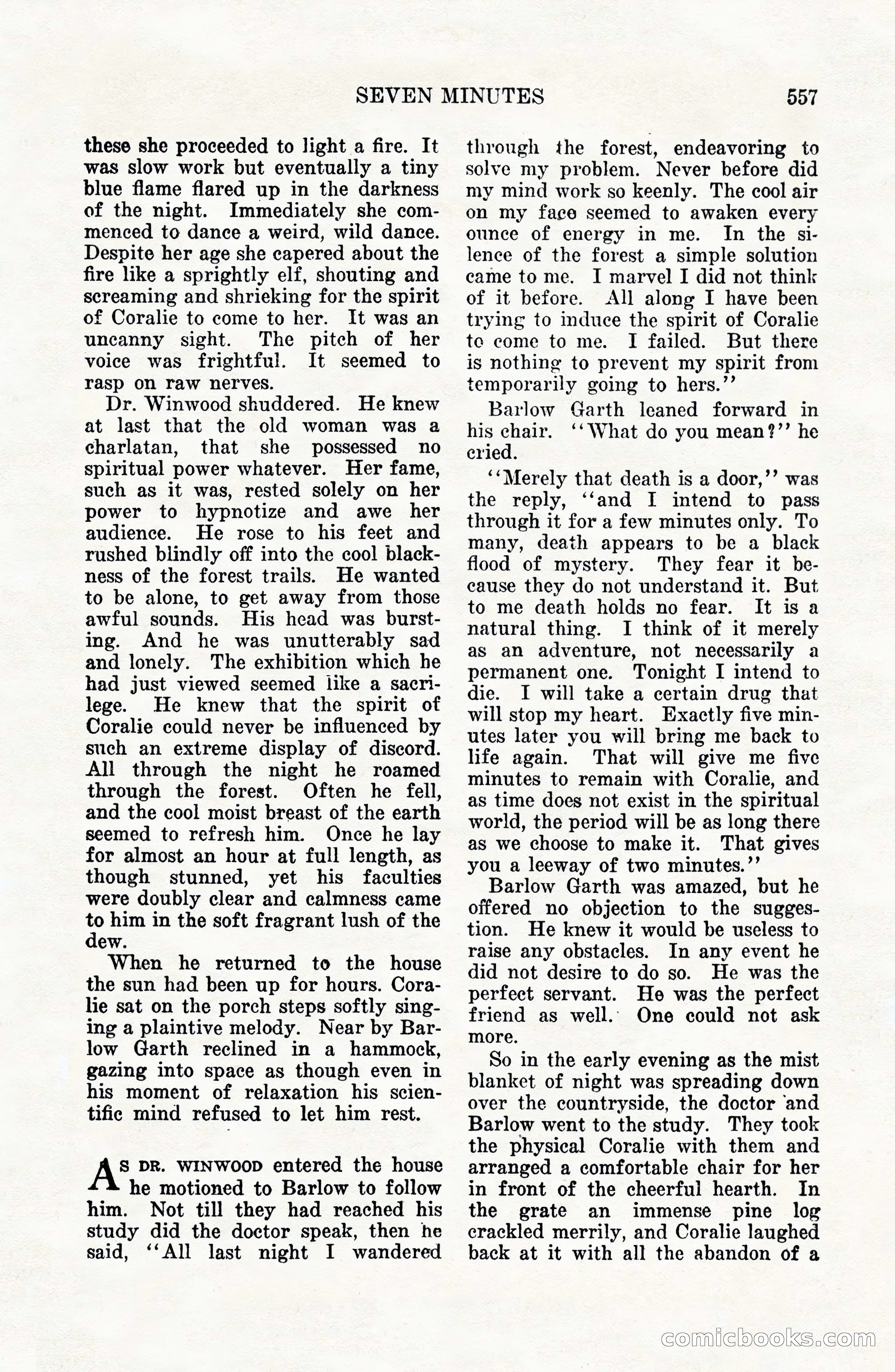 Weird Tales, Vol. VIII, No. 4 — page 127 of 148