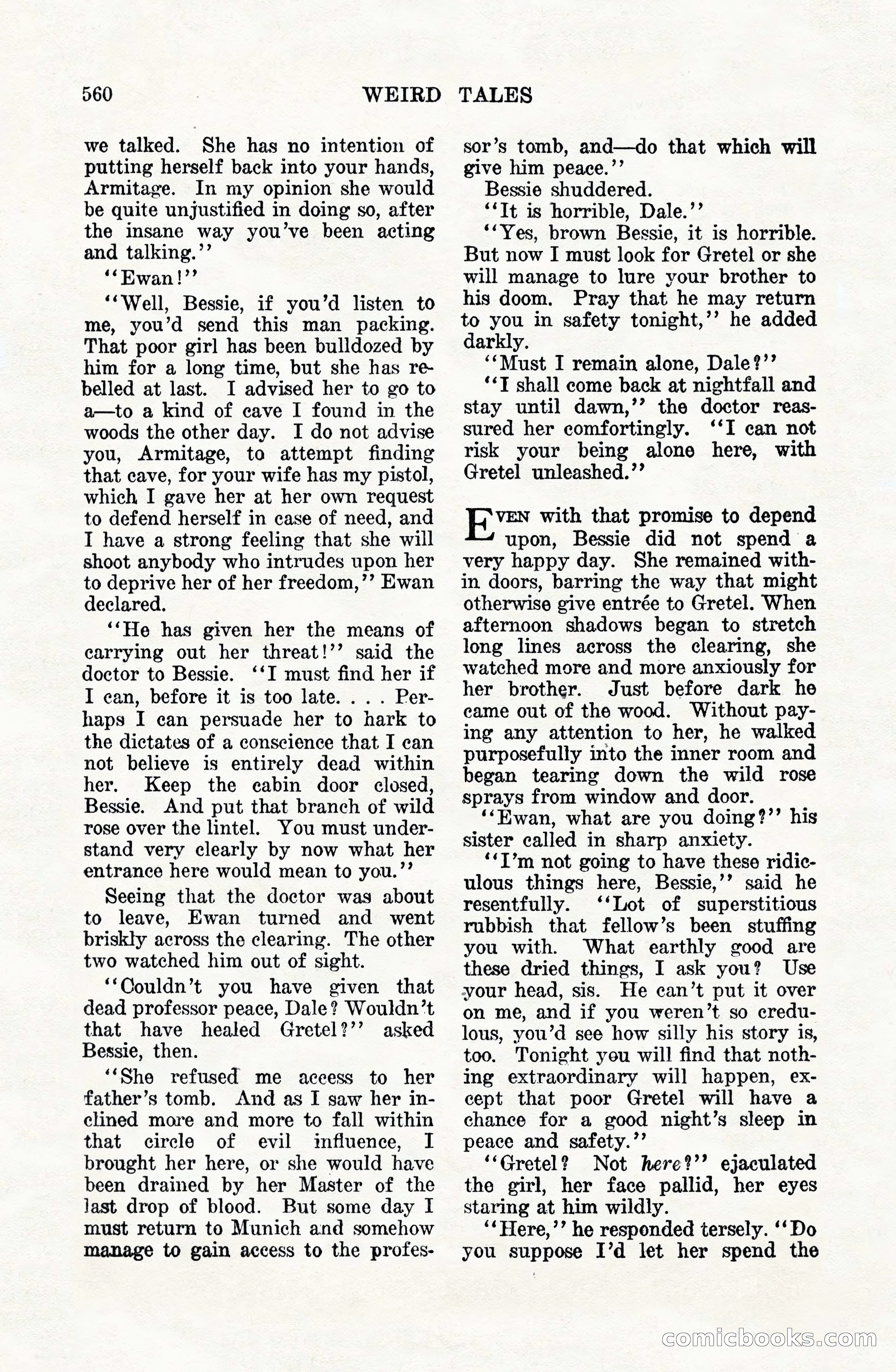 Weird Tales, Vol. VIII, No. 4 — page 130 of 148