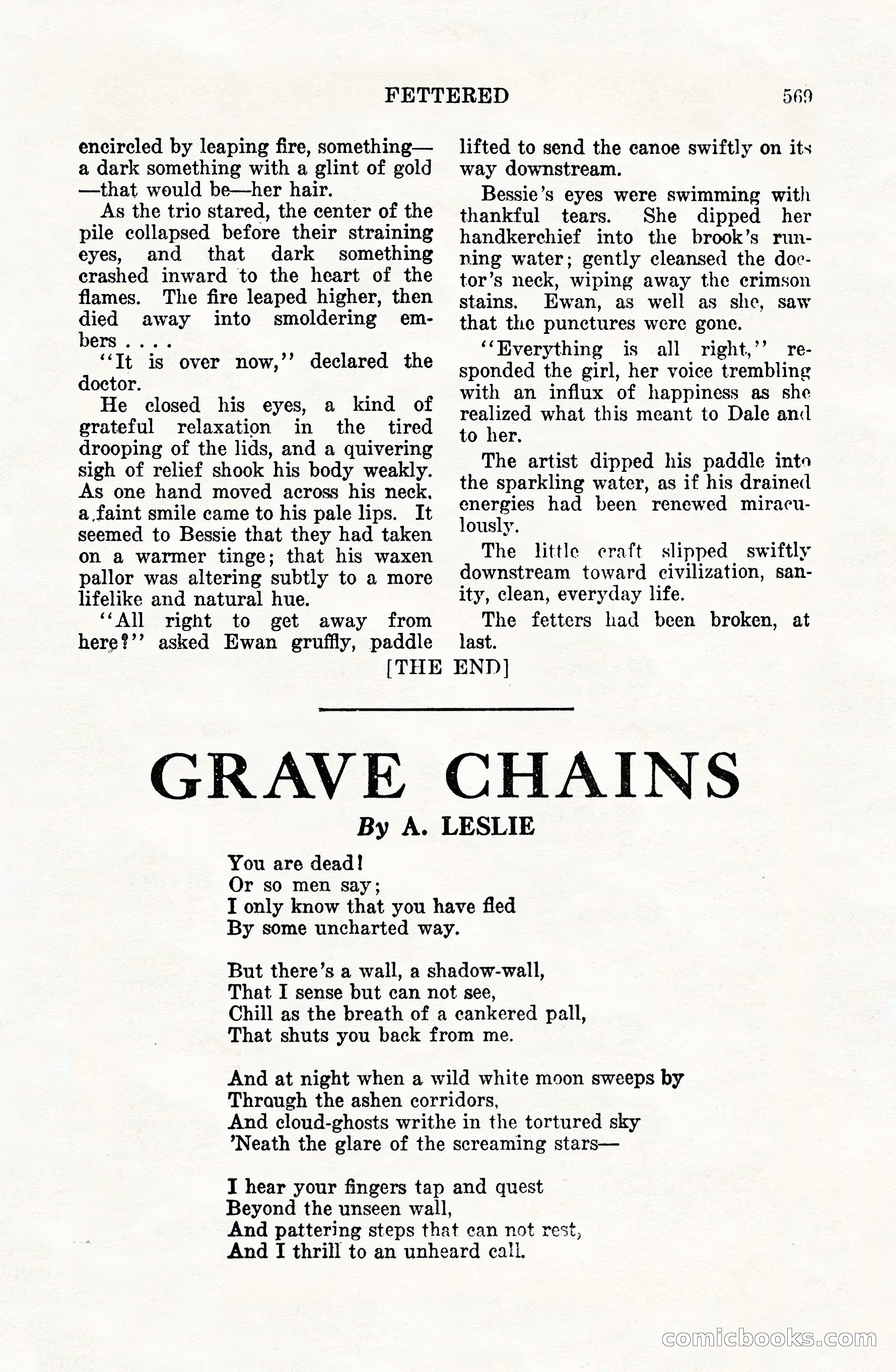 Weird Tales, Vol. VIII, No. 4 — page 139 of 148