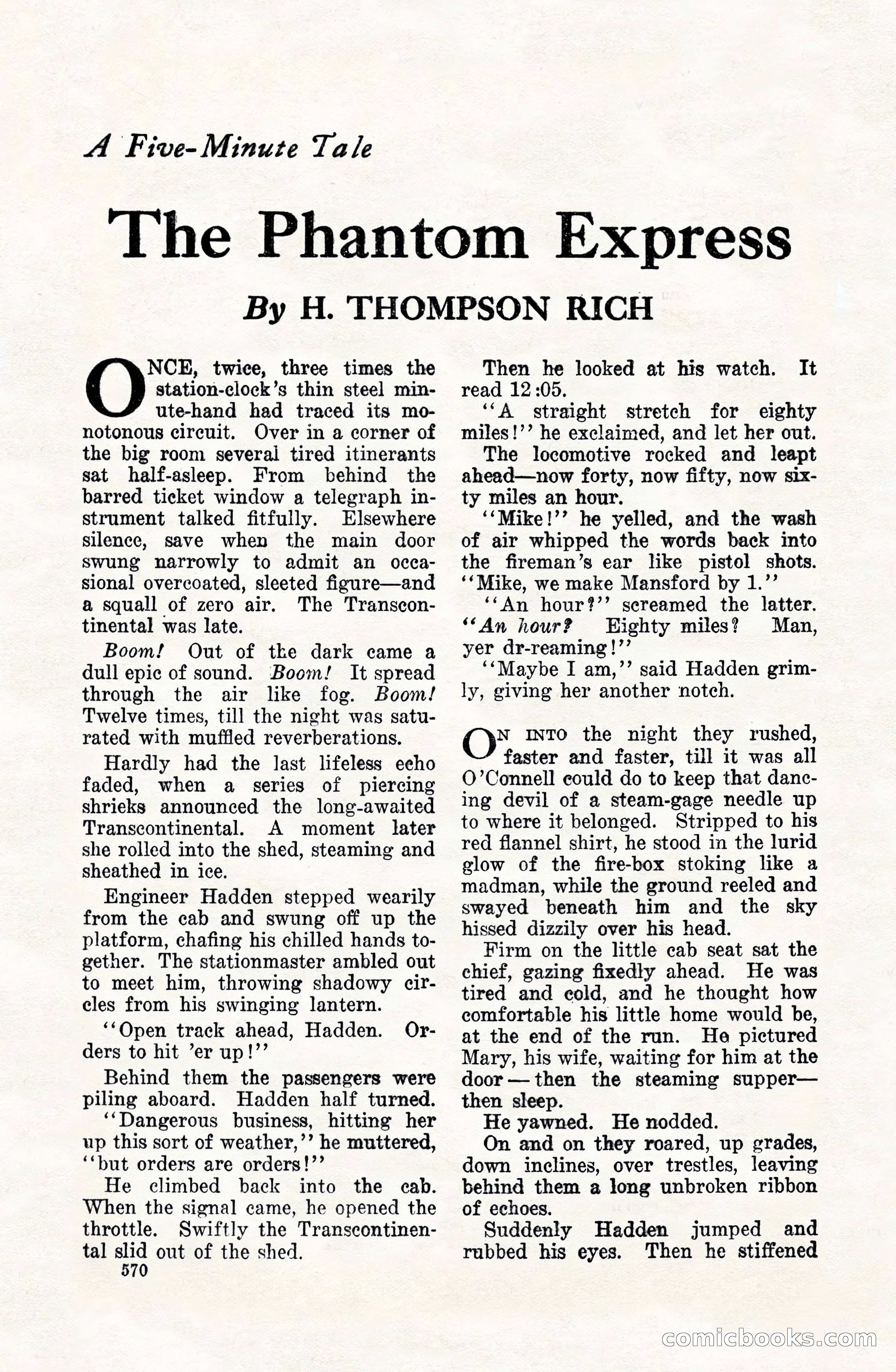 Weird Tales, Vol. VIII, No. 4 — page 140 of 148