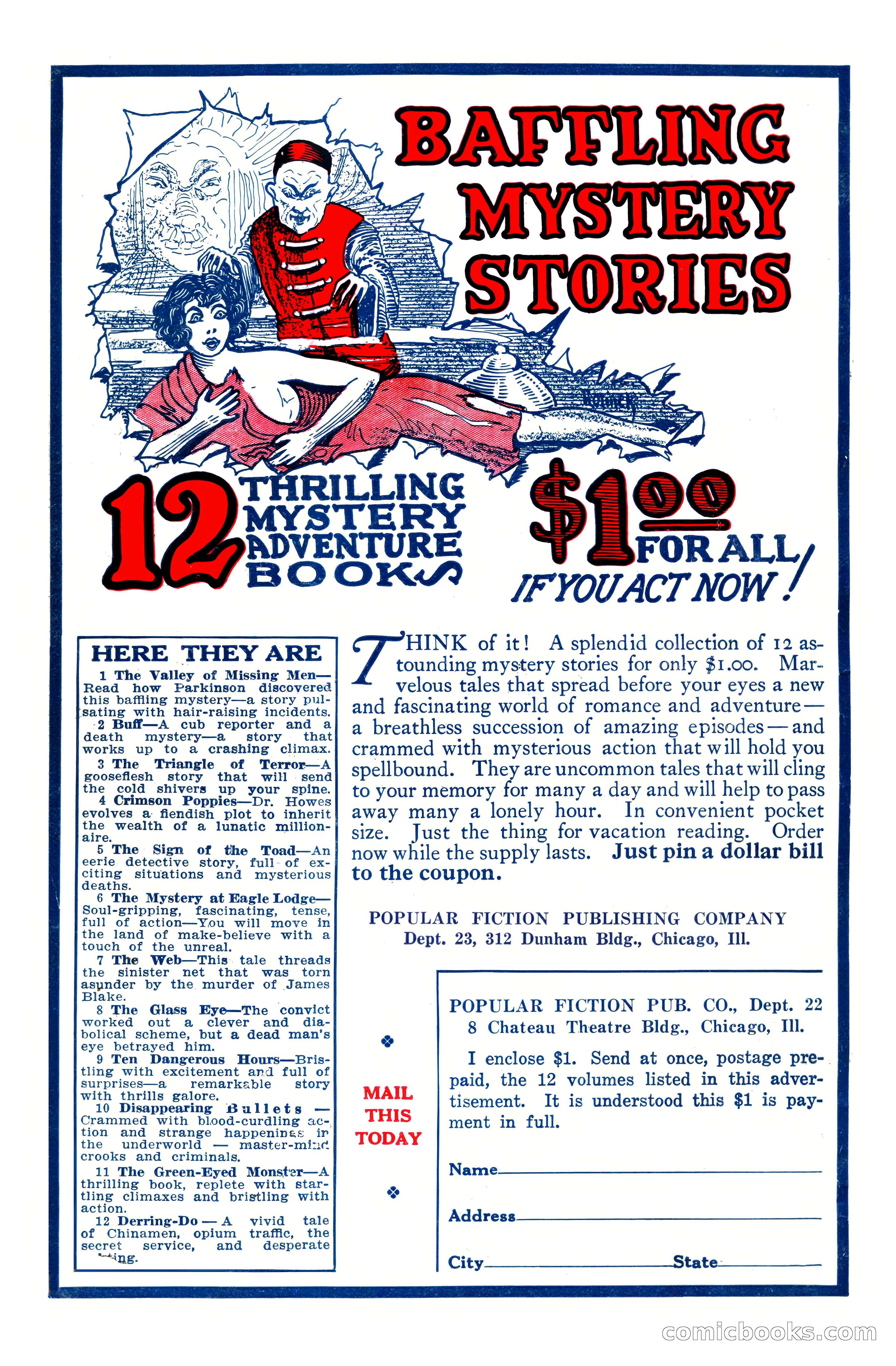 Weird Tales, Vol. VIII, No. 5 — page 2 of 148