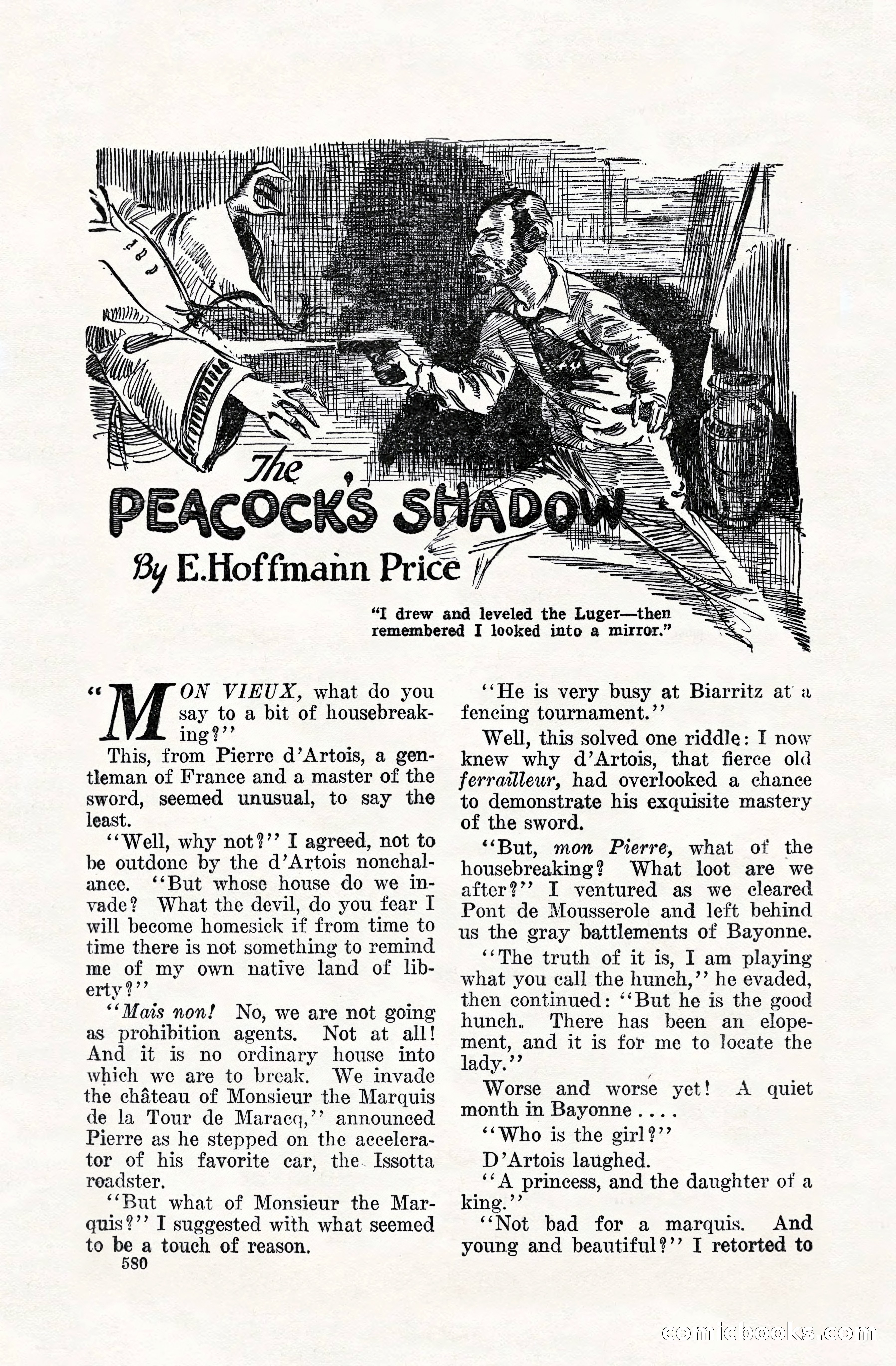 Weird Tales, Vol. VIII, No. 5 — page 6 of 148