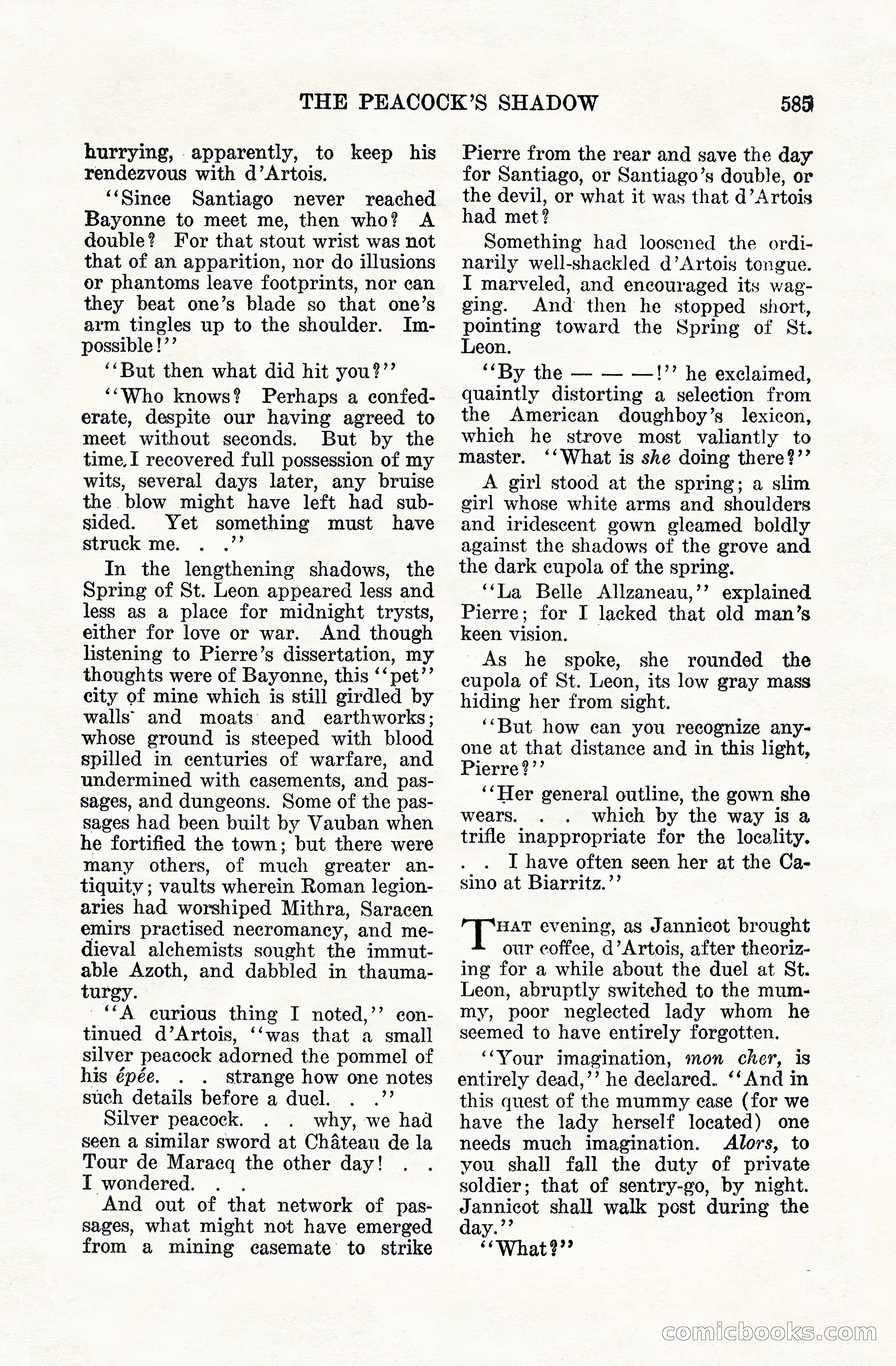 Weird Tales, Vol. VIII, No. 5 — page 11 of 148