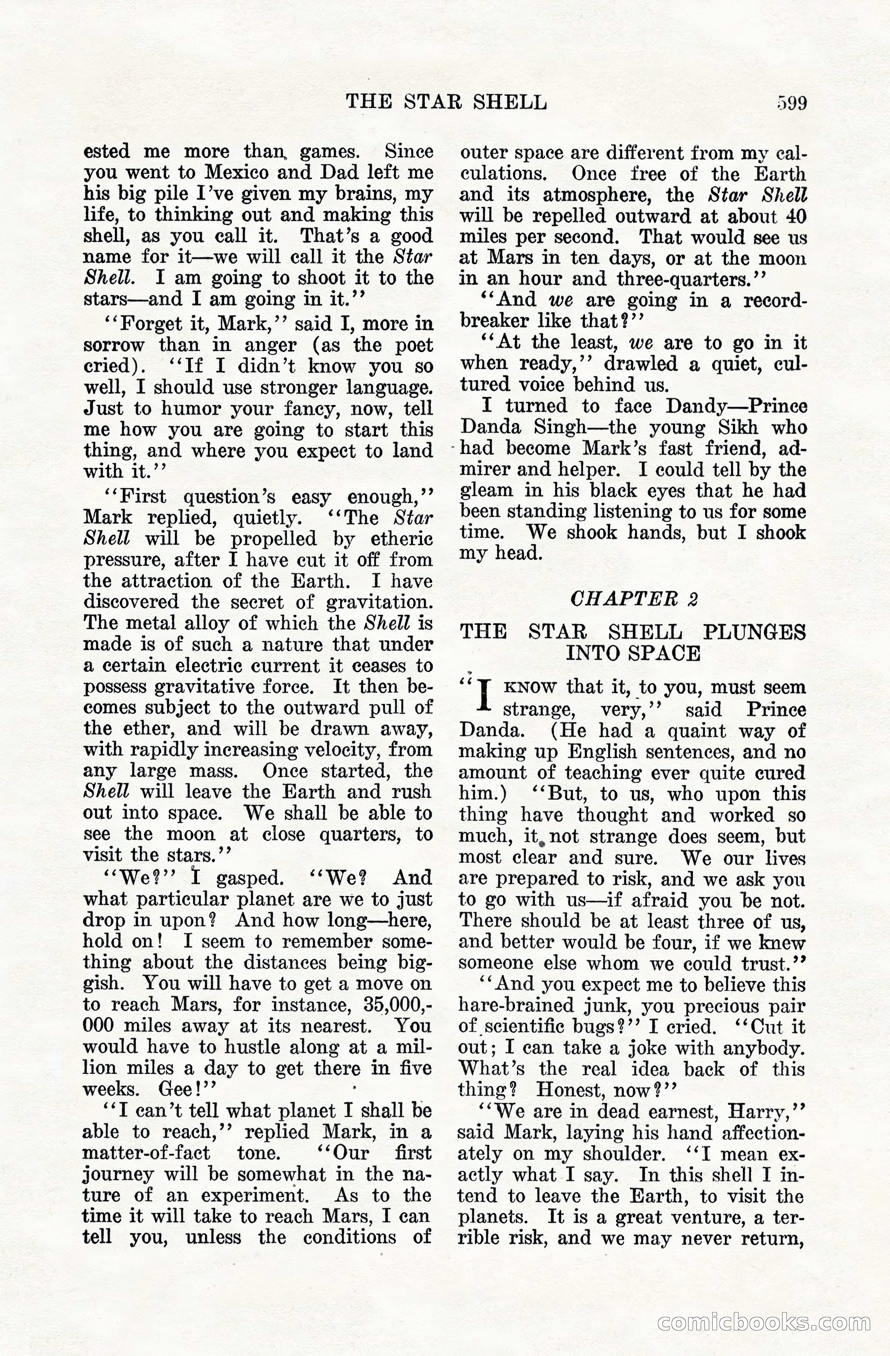 Weird Tales, Vol. VIII, No. 5 — page 25 of 148