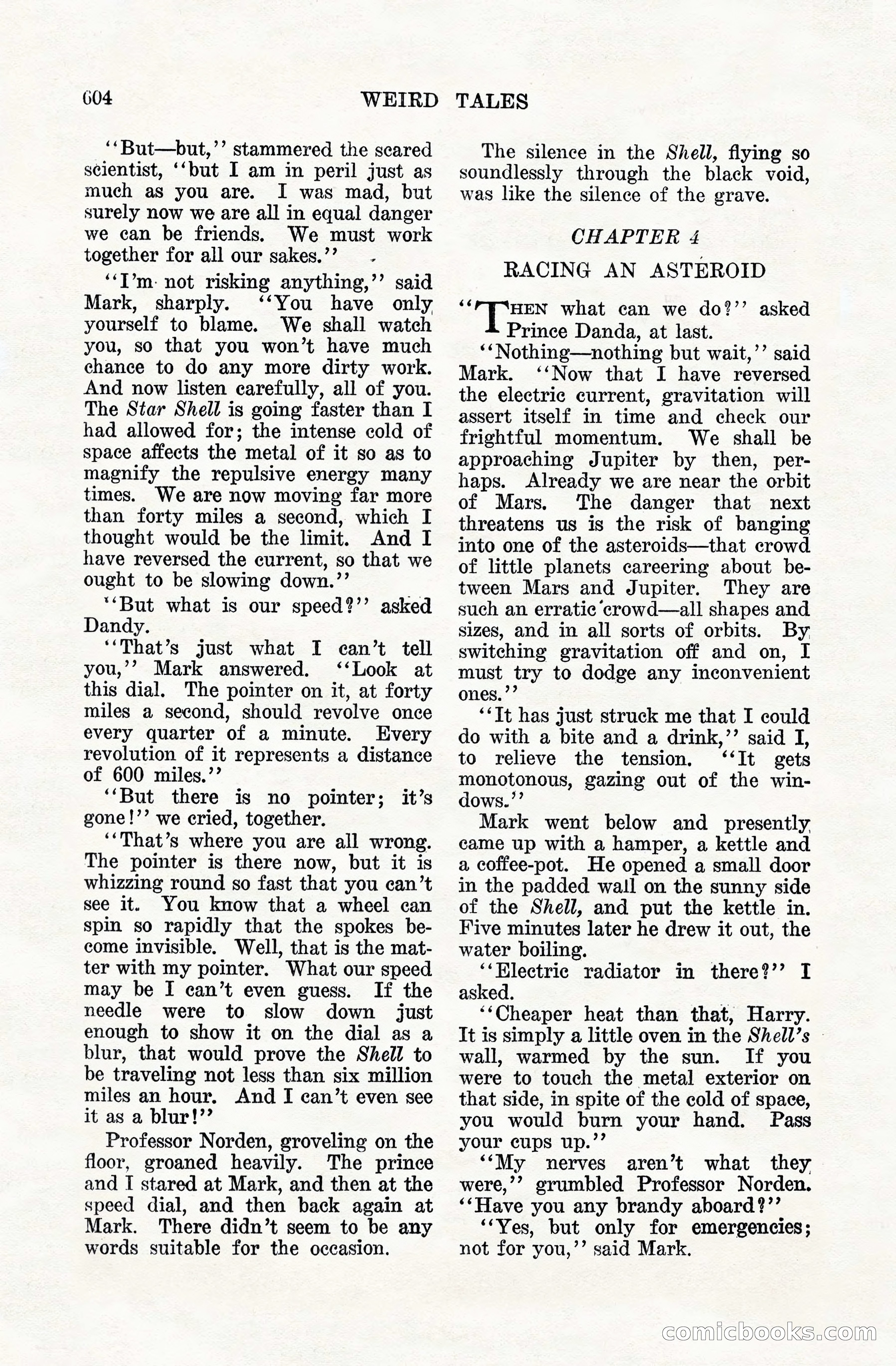 Weird Tales, Vol. VIII, No. 5 — page 30 of 148