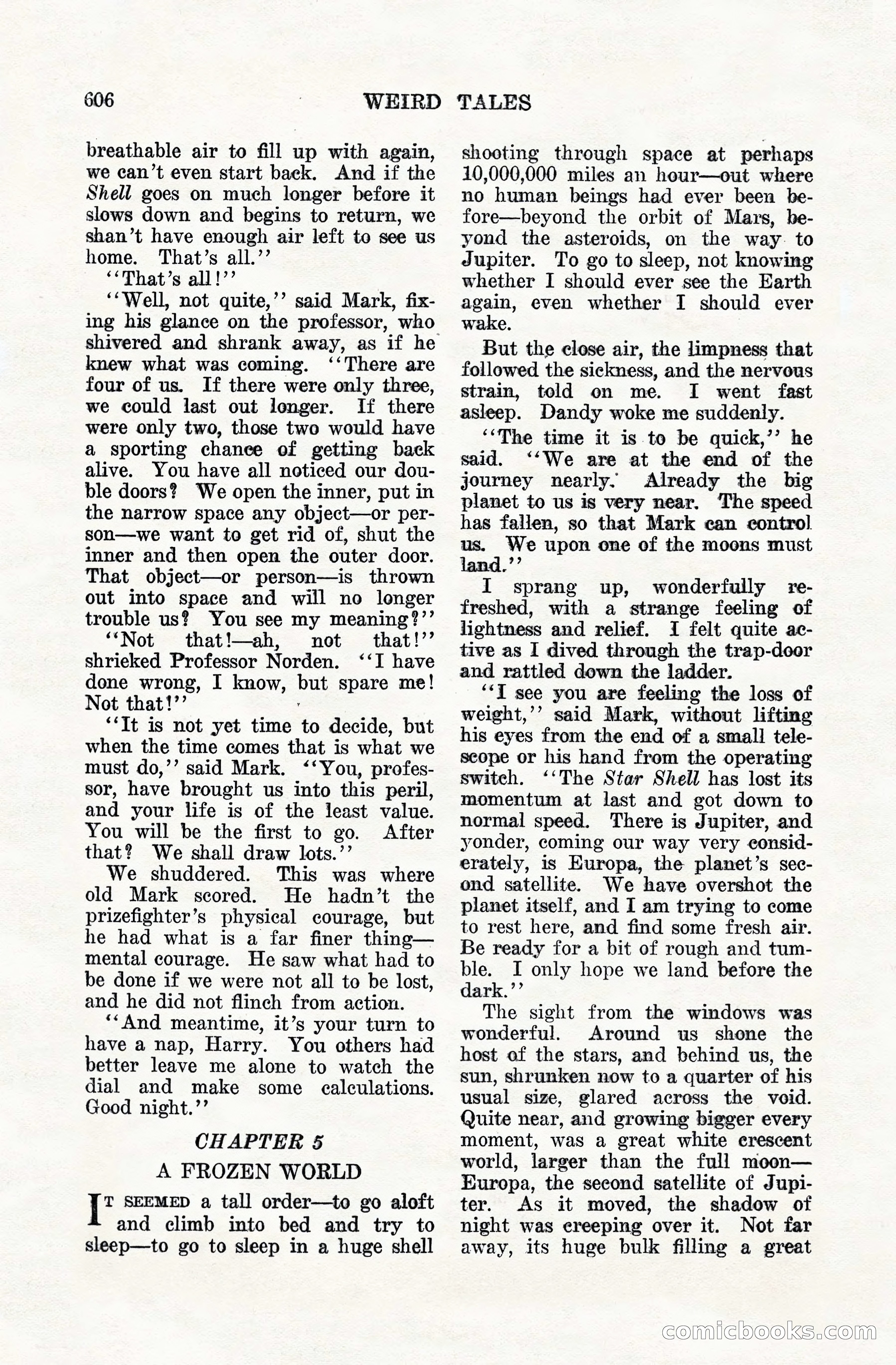 Weird Tales, Vol. VIII, No. 5 — page 32 of 148