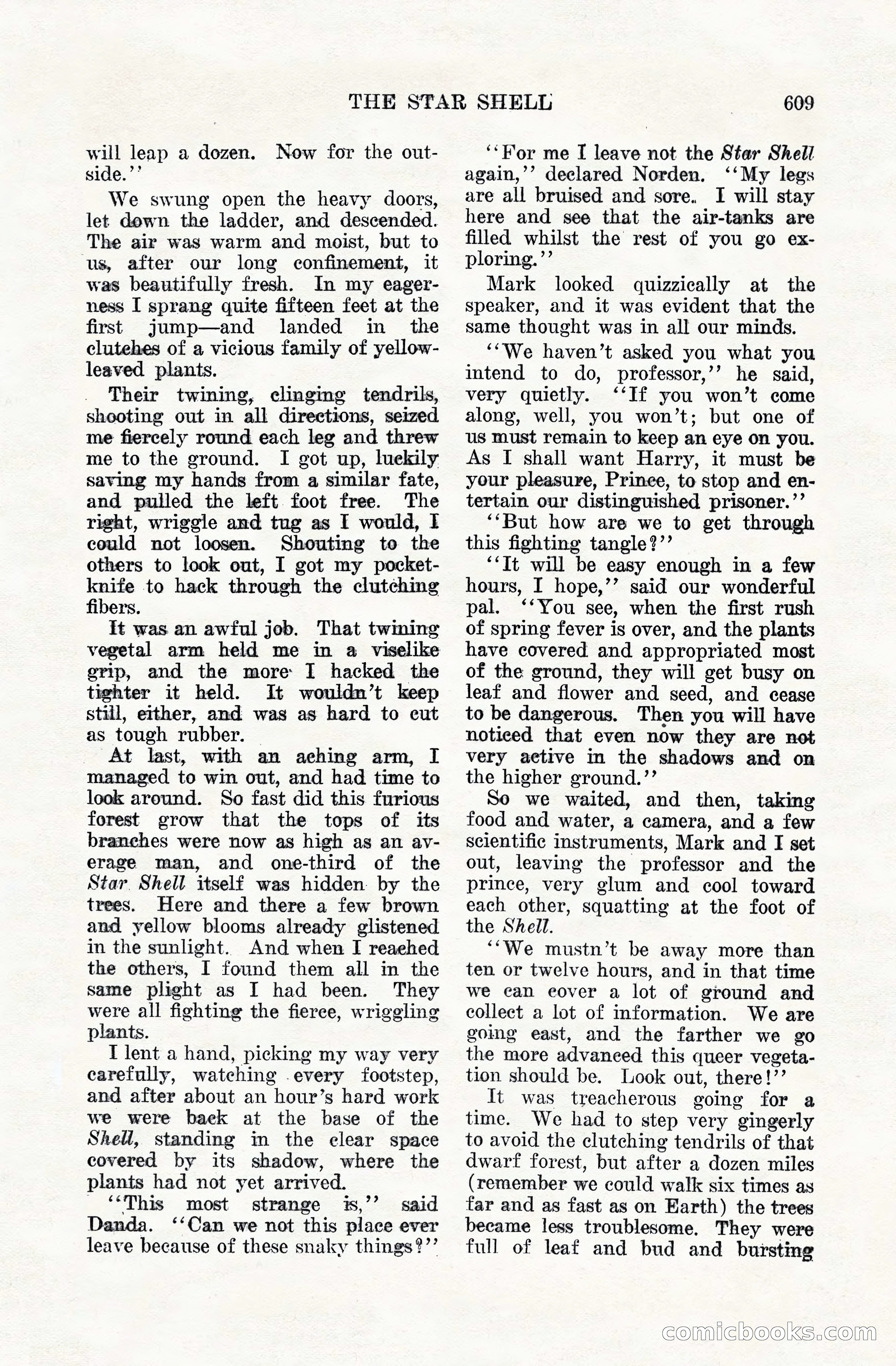 Weird Tales, Vol. VIII, No. 5 — page 35 of 148