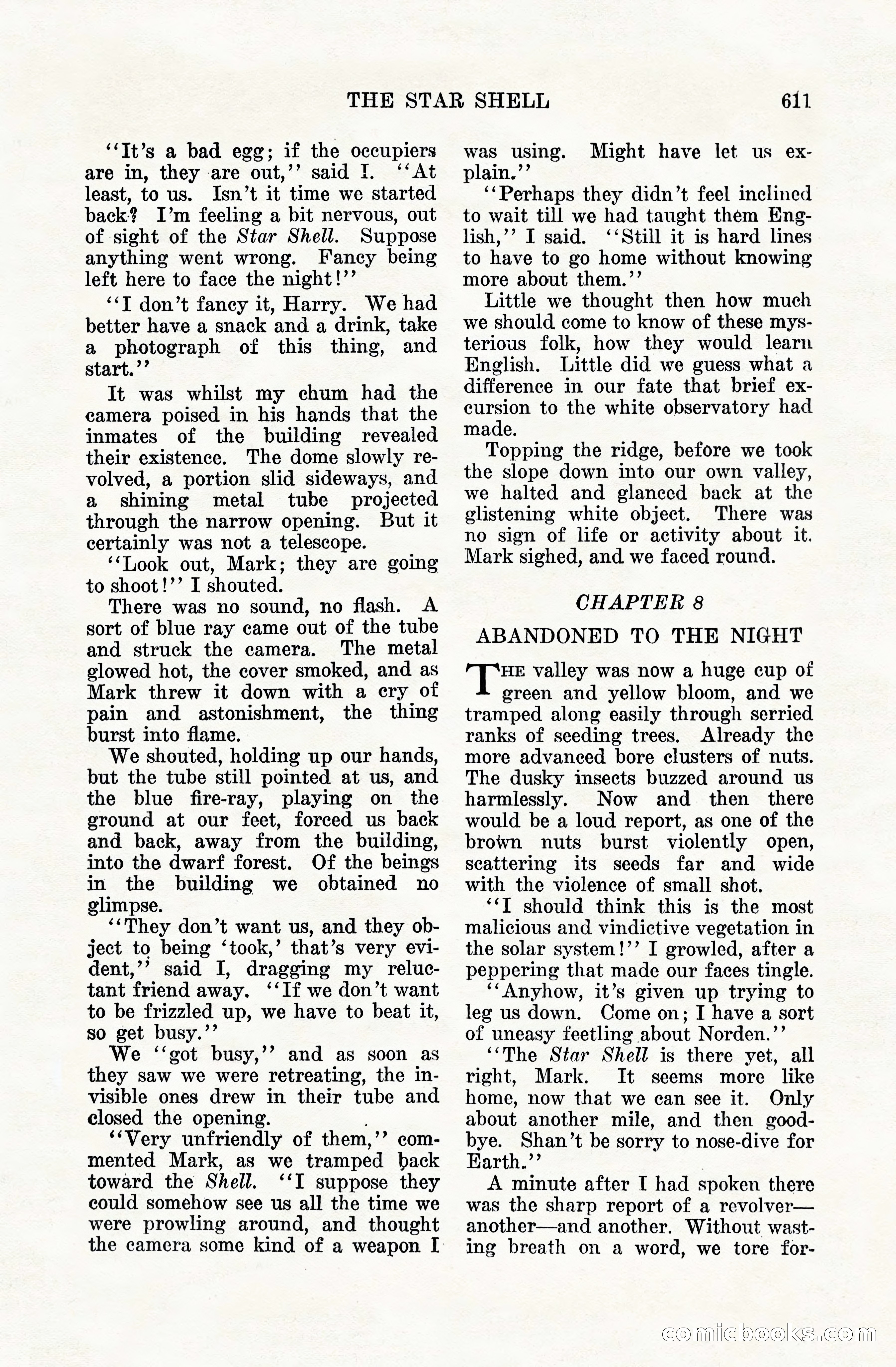 Weird Tales, Vol. VIII, No. 5 — page 37 of 148
