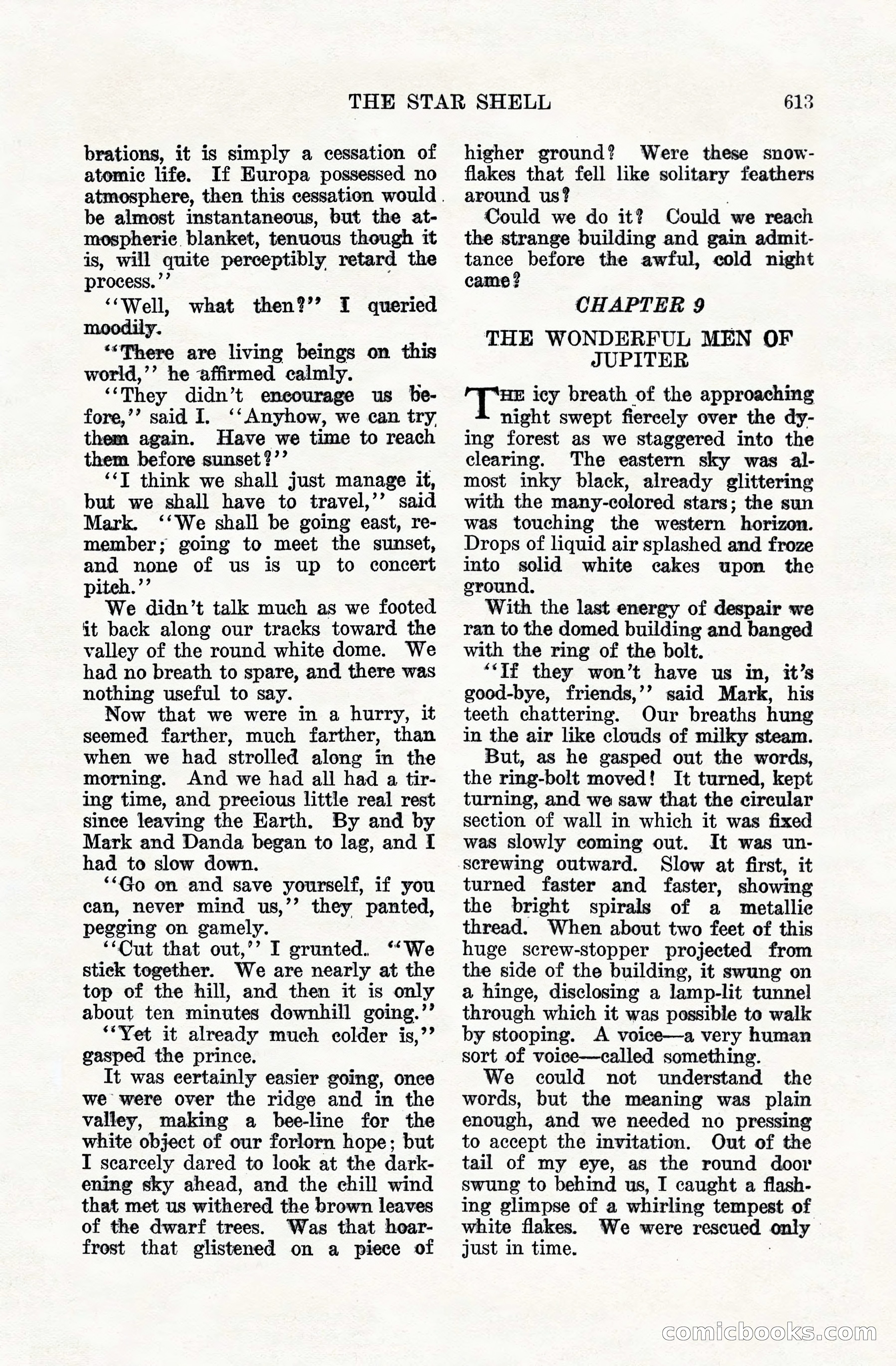 Weird Tales, Vol. VIII, No. 5 — page 39 of 148