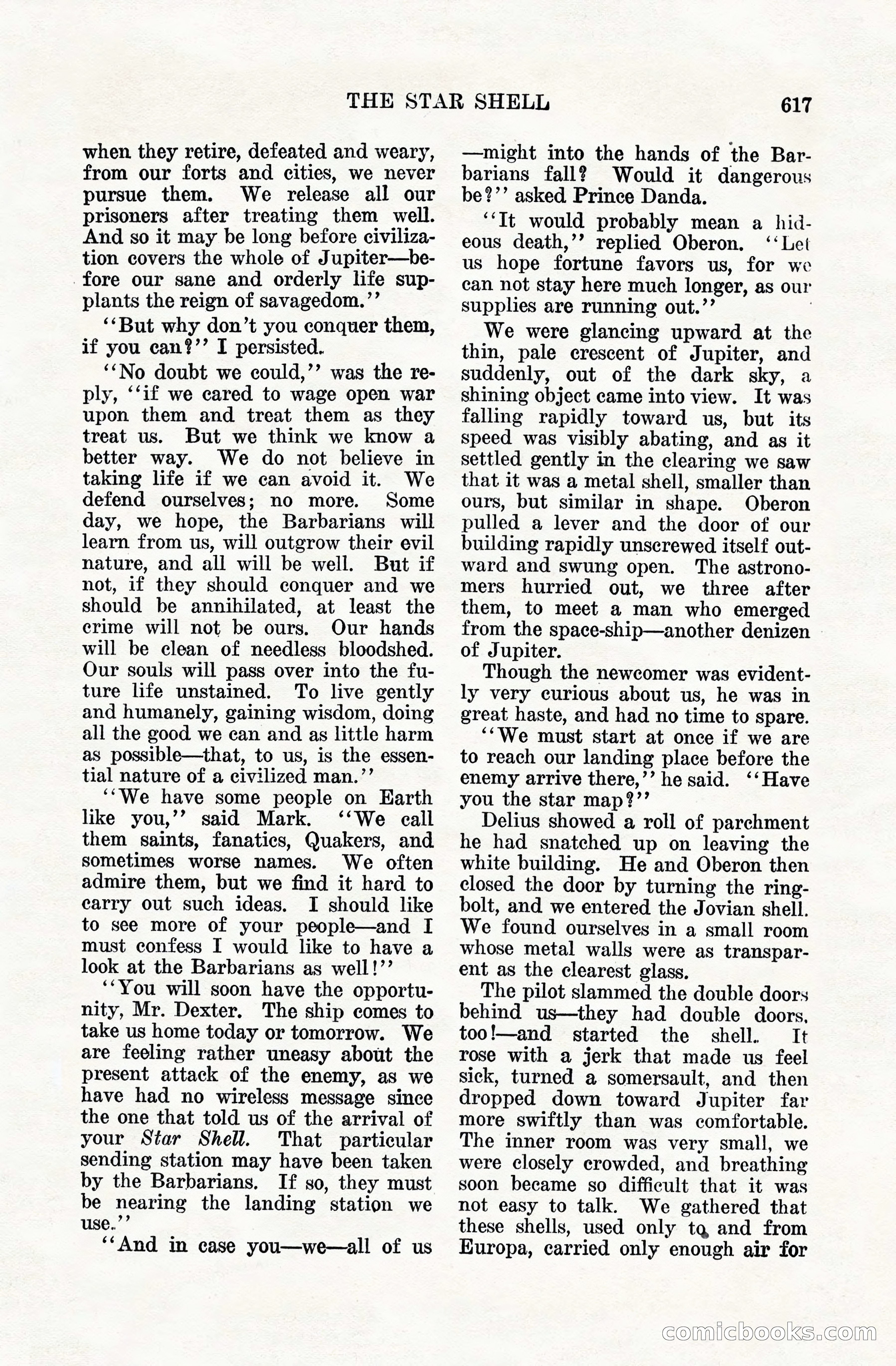 Weird Tales, Vol. VIII, No. 5 — page 43 of 148