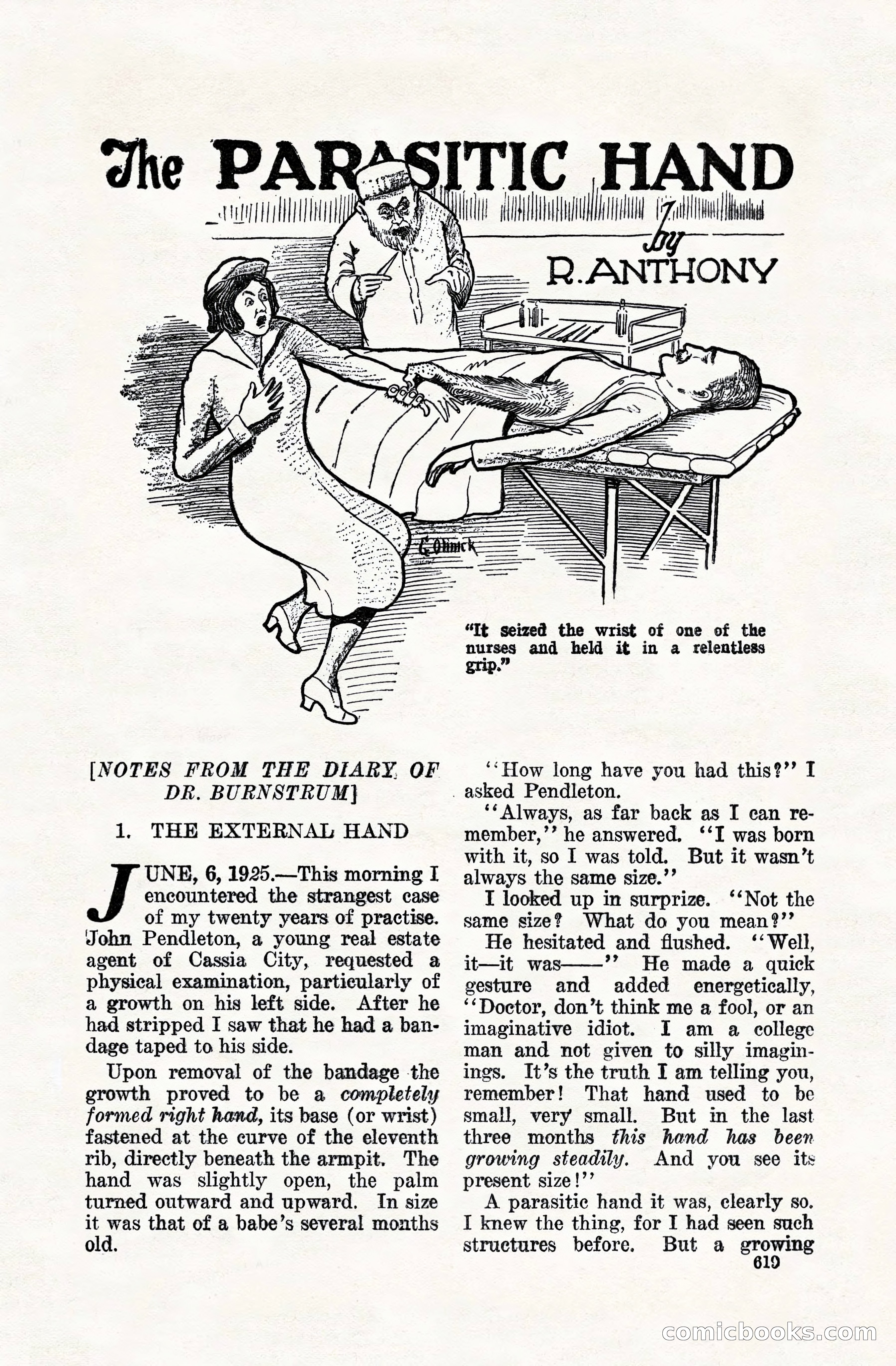 Weird Tales, Vol. VIII, No. 5 — page 45 of 148